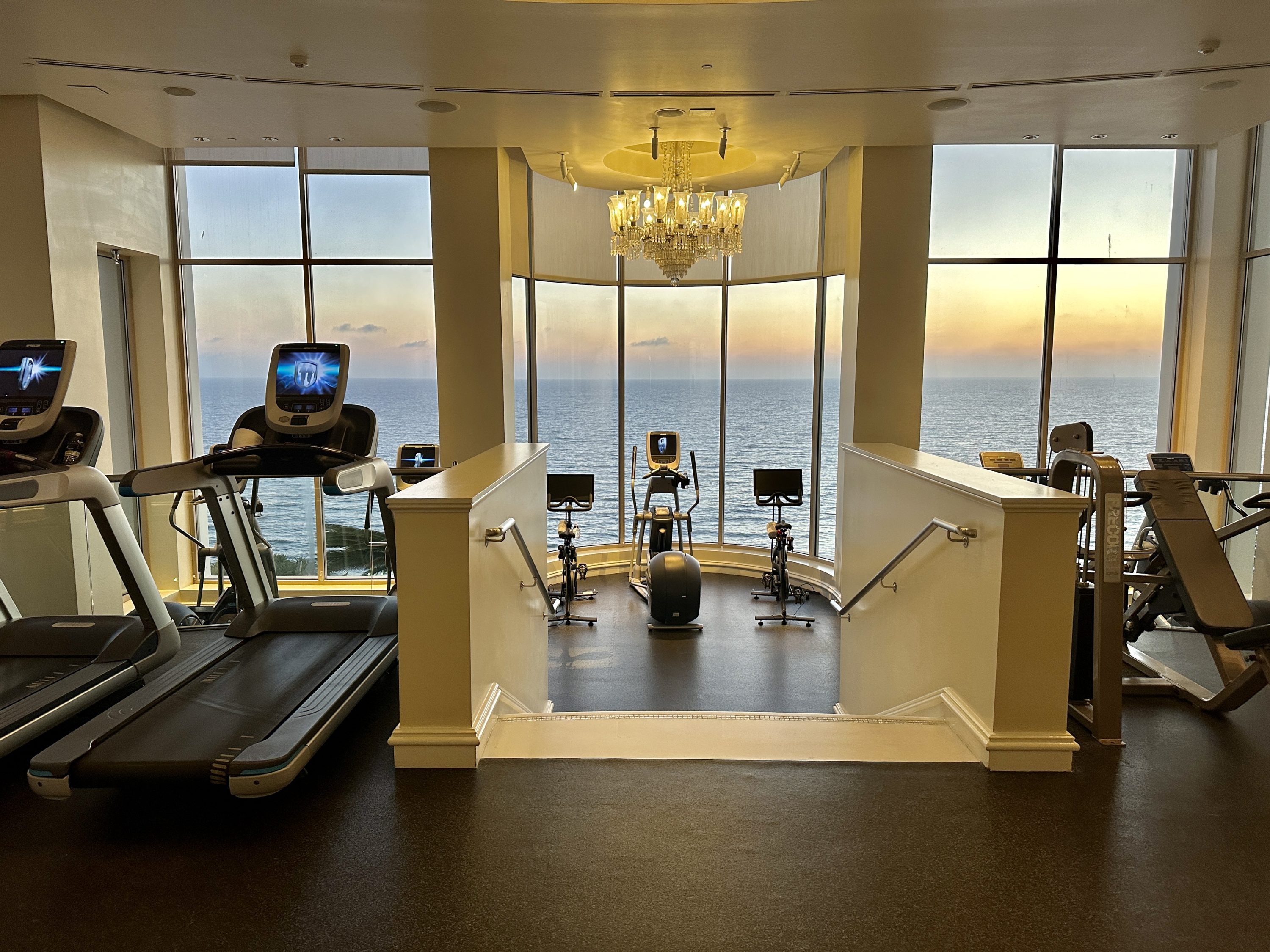 The Ritz Carlton Laguna Niguel Sunset From Gym The Ritz Carlton Laguna Niguel Sunset From Gym