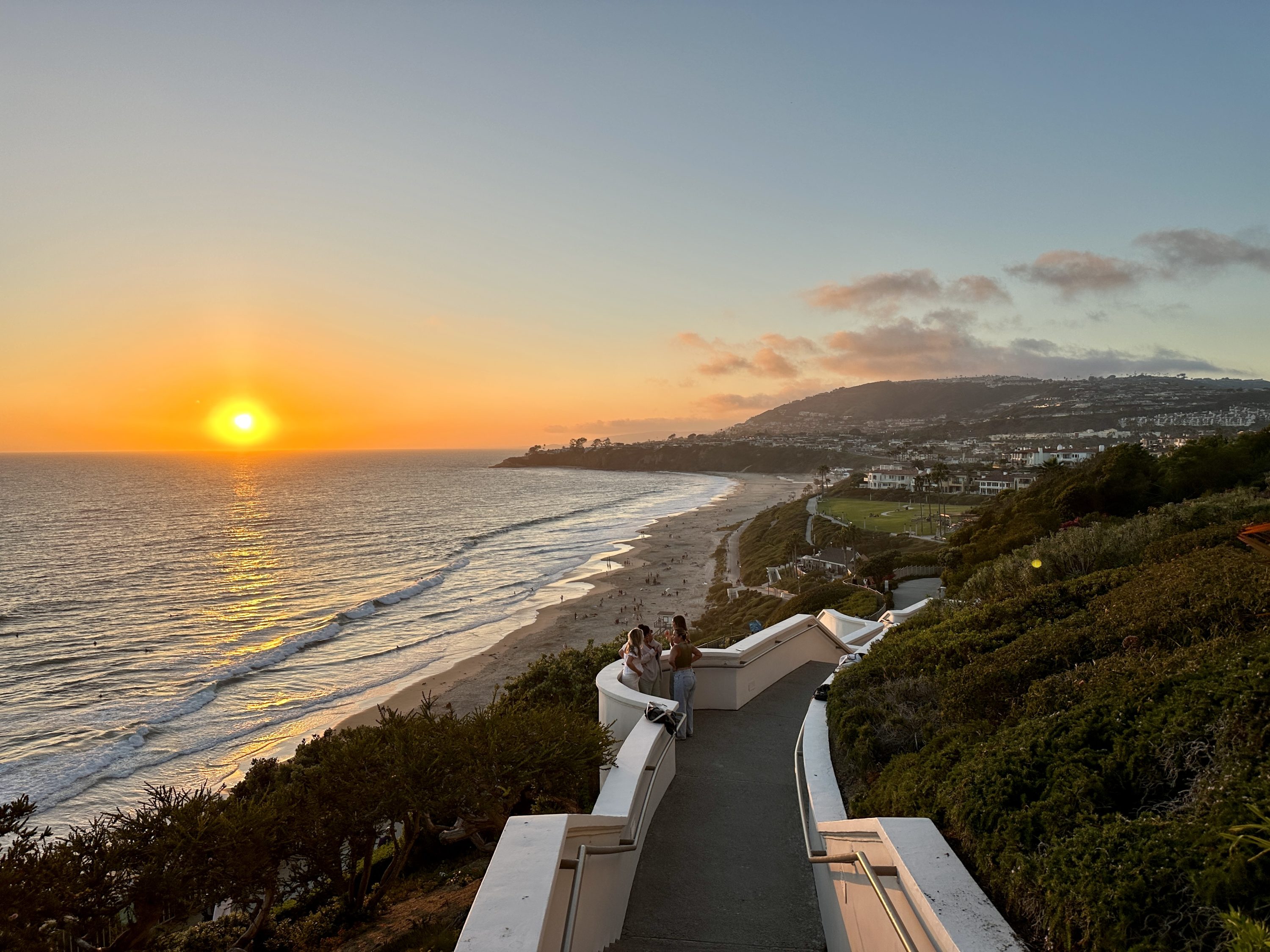 The Ritz Carlton Laguna Niguel Sunset From Trails The Ritz Carlton Laguna Niguel Sunset From Trails