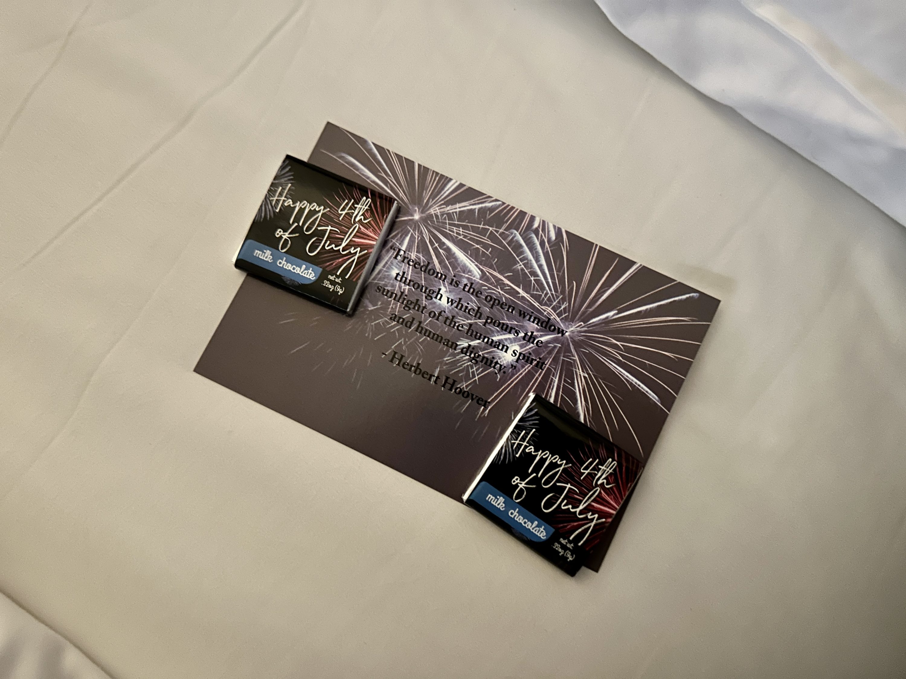 The Ritz Carlton Laguna Niguel Turndown Service Chocolates The Ritz Carlton Laguna Niguel Turndown Service Chocolates