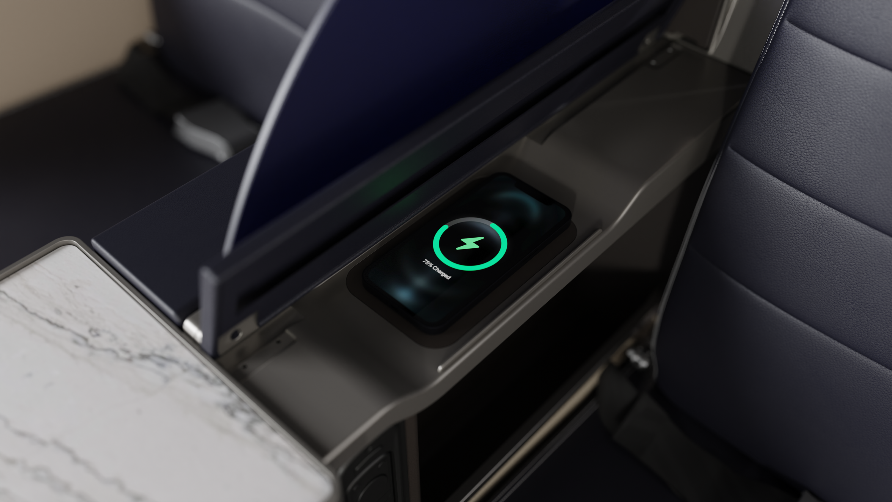United domestic First wireless charging