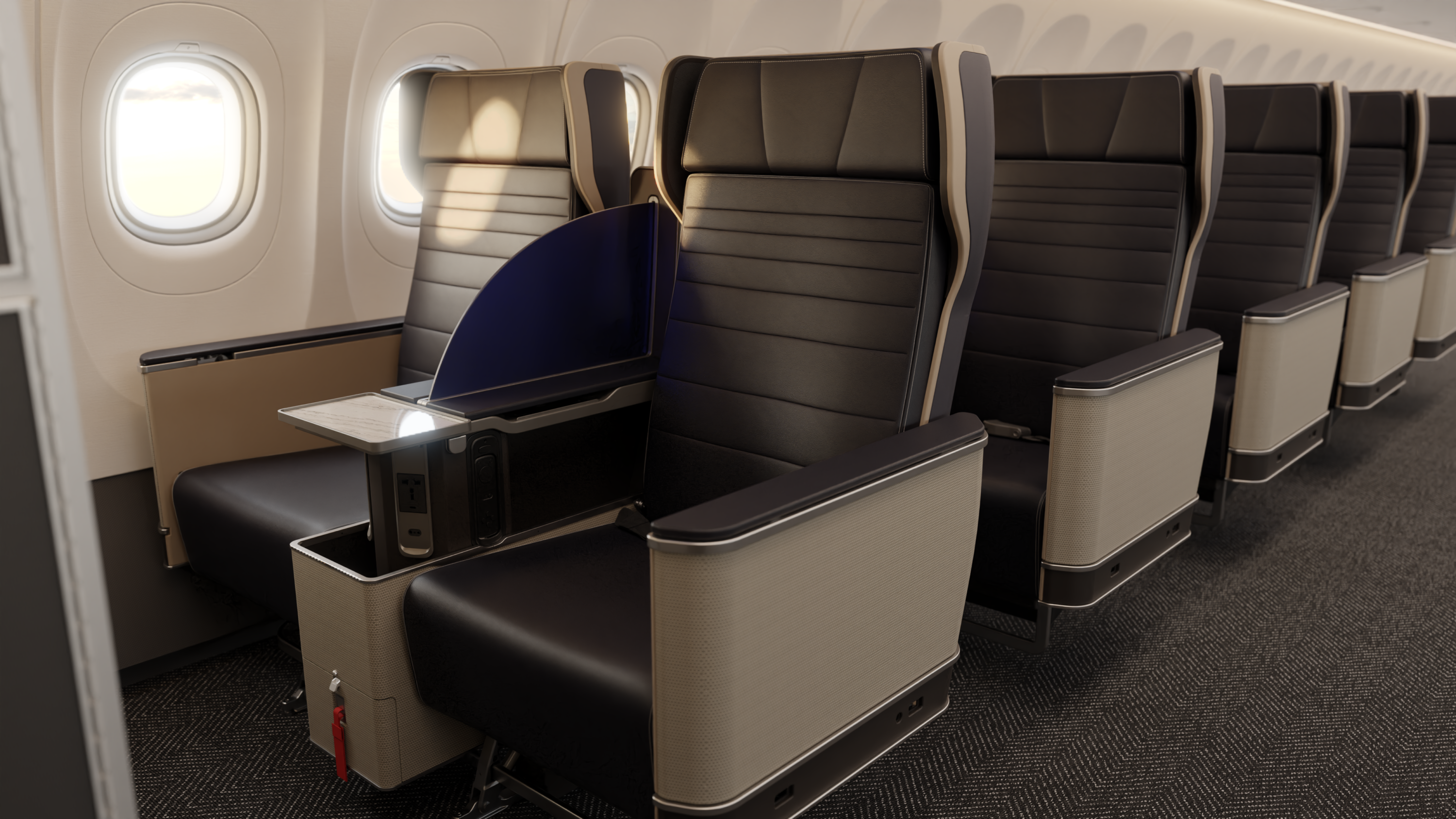 United new domestic First seat United new domestic First seat