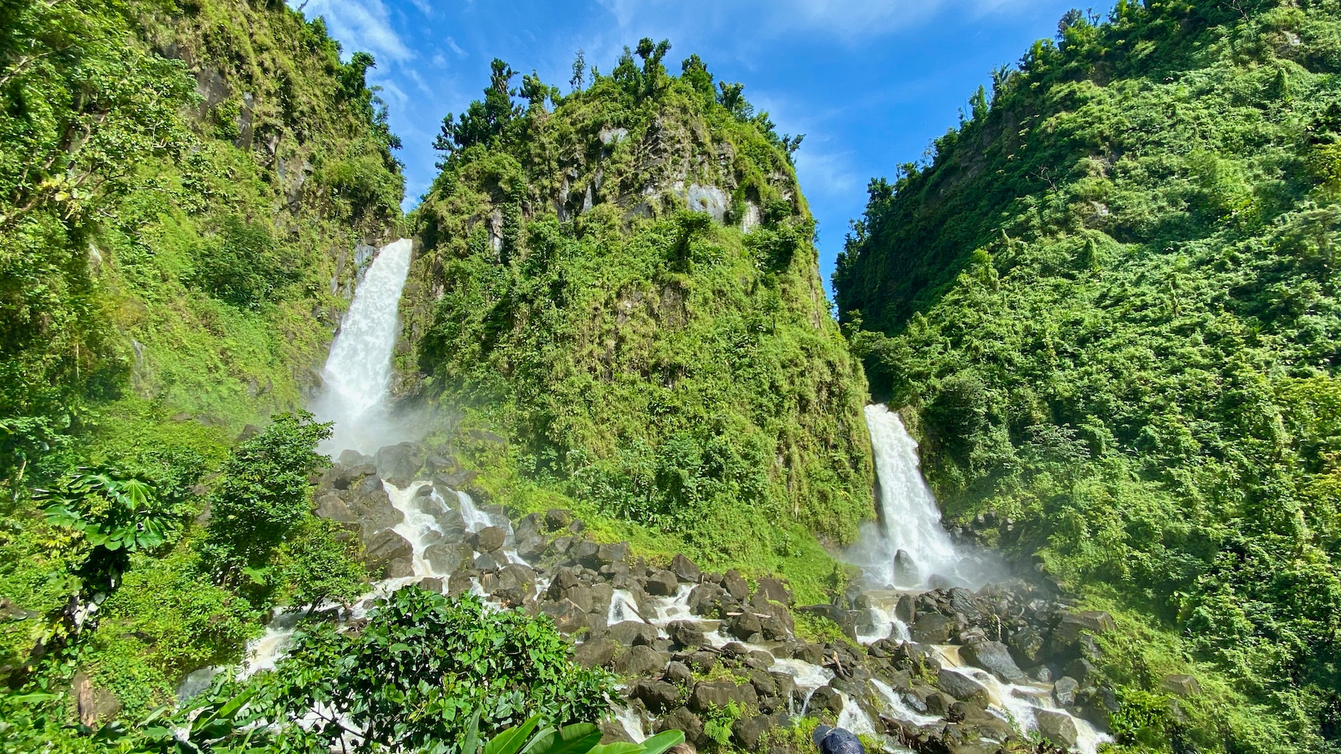 Waterfalls in Dominica Waterfalls in Dominica