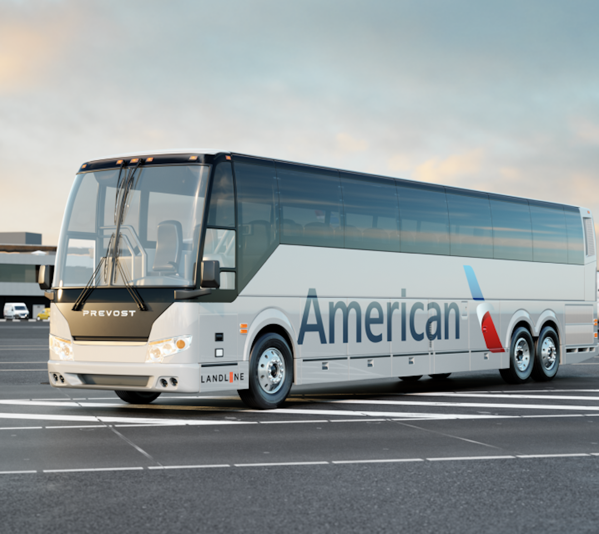 american airlines bus american airlines bus