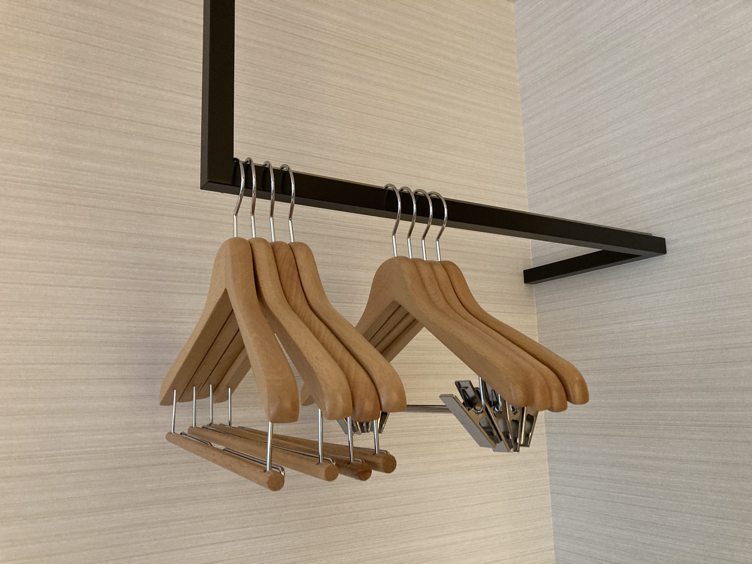 Hyatt Place Kyoto bedroom 1 king hangers near door Hyatt Place Kyoto bedroom 1 king hangers near door