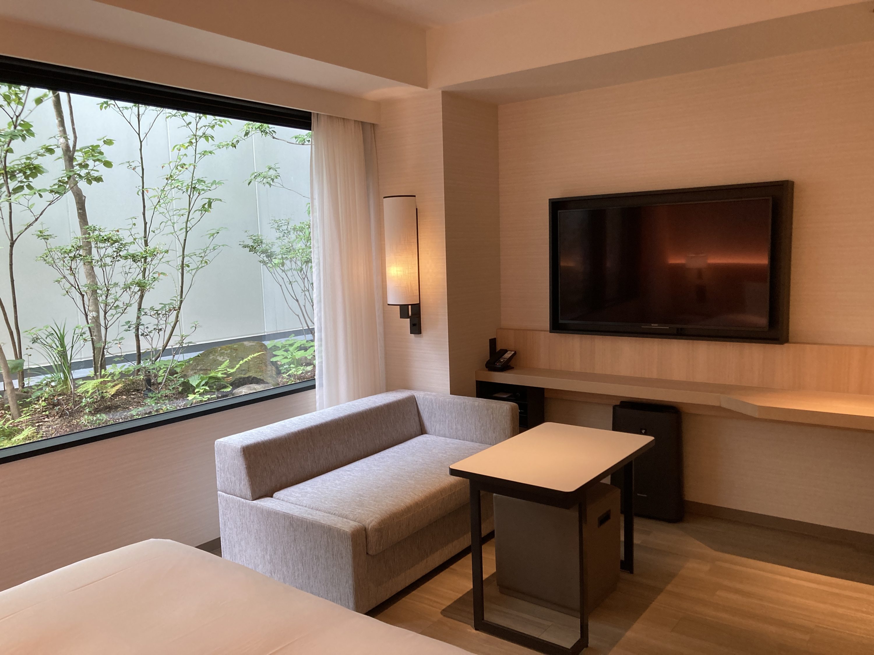 Hyatt Place Kyoto bedroom 1 king sitting area Hyatt Place Kyoto bedroom 1 king sitting area