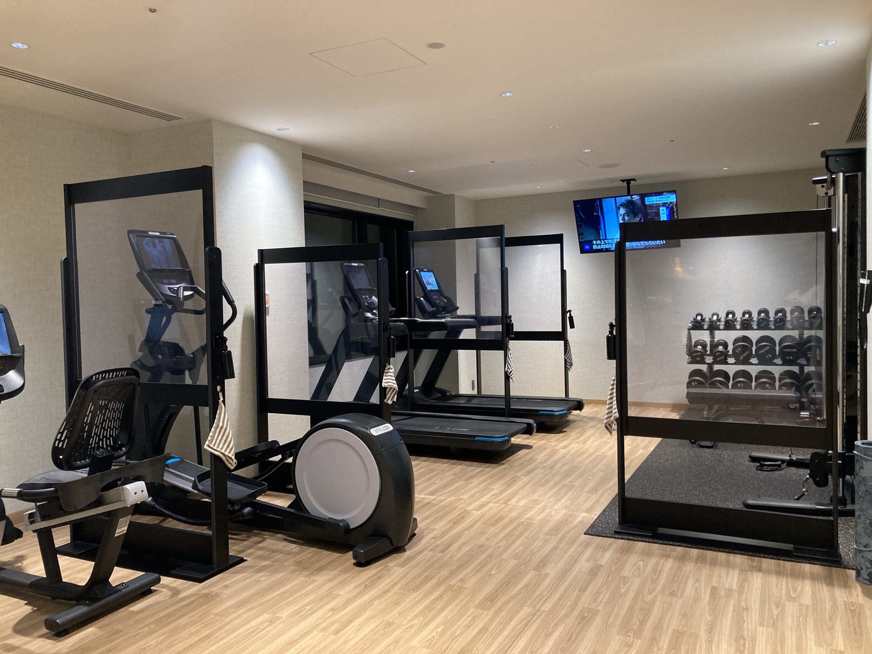 Hyatt Place Kyoto gym machines Hyatt Place Kyoto gym machines