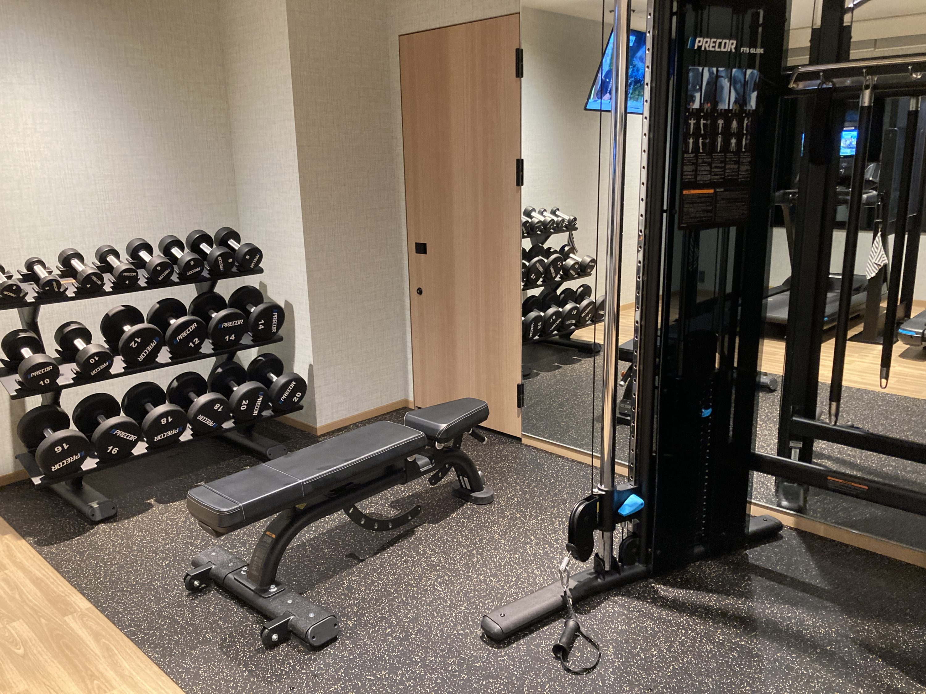 Hyatt Place Kyoto gym weights Hyatt Place Kyoto gym weights