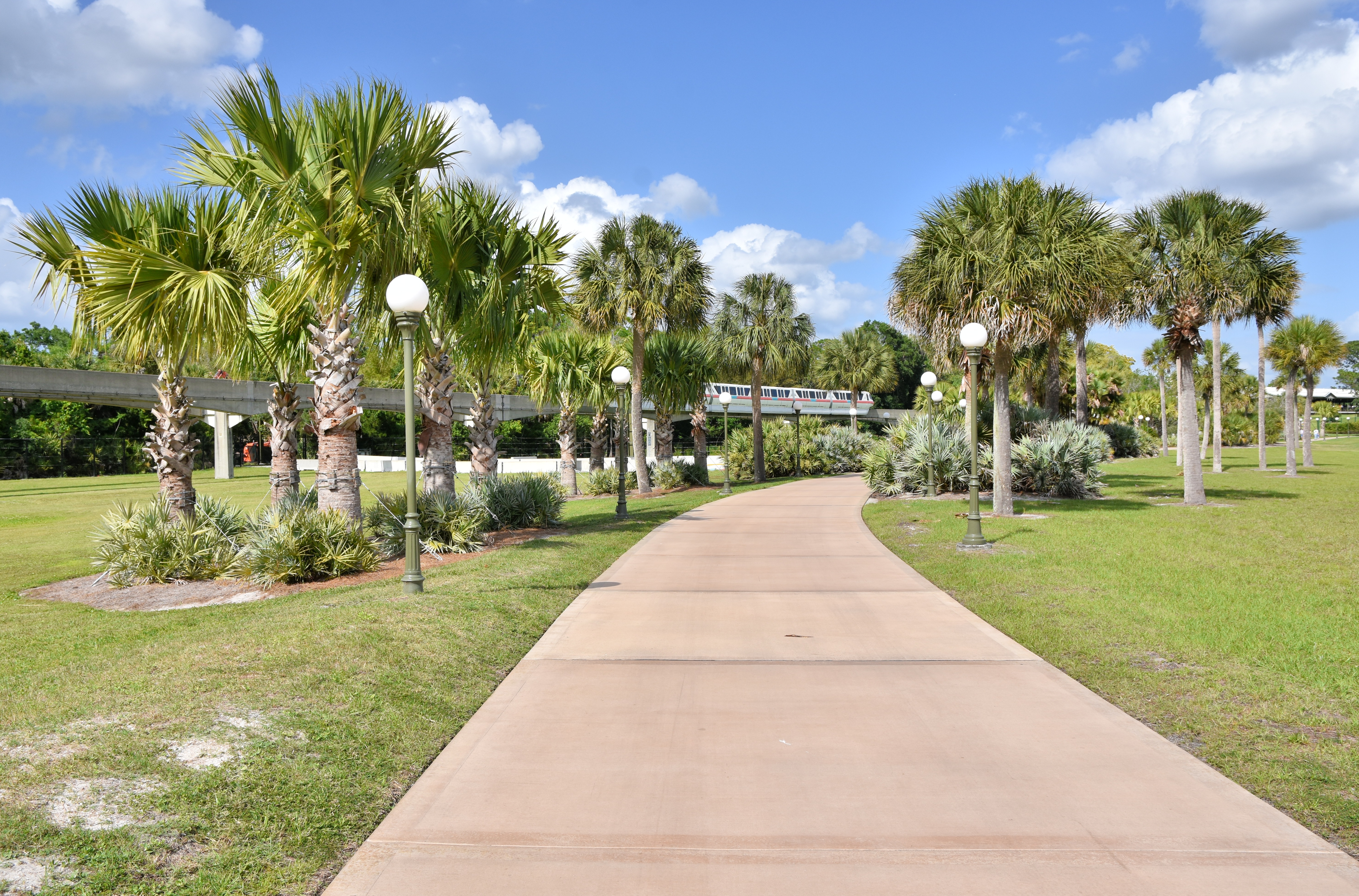 Walkpath Grand Floridian Magic Kingdom