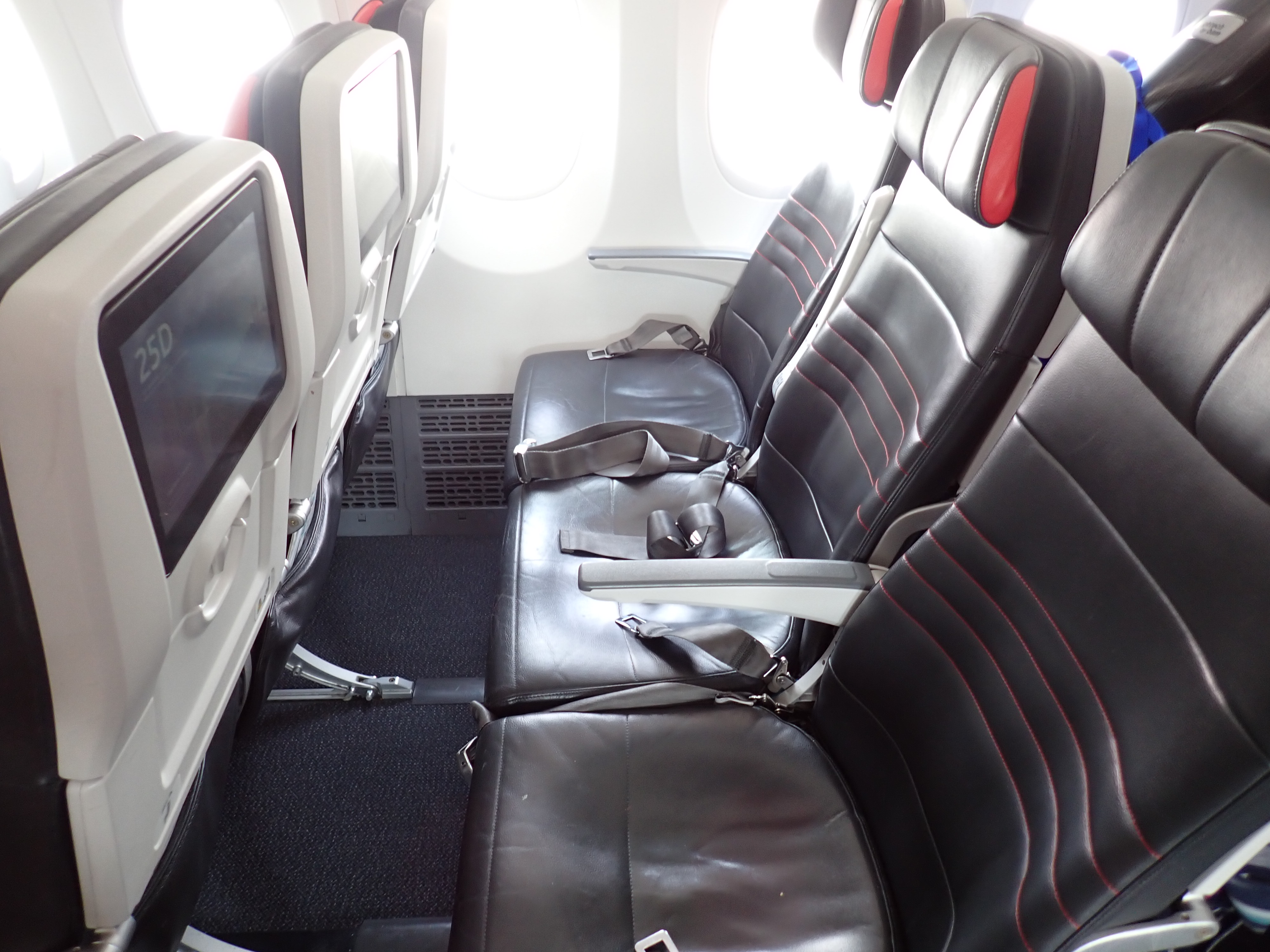 AC707 Seat 24F side AC707 Seat 24F side