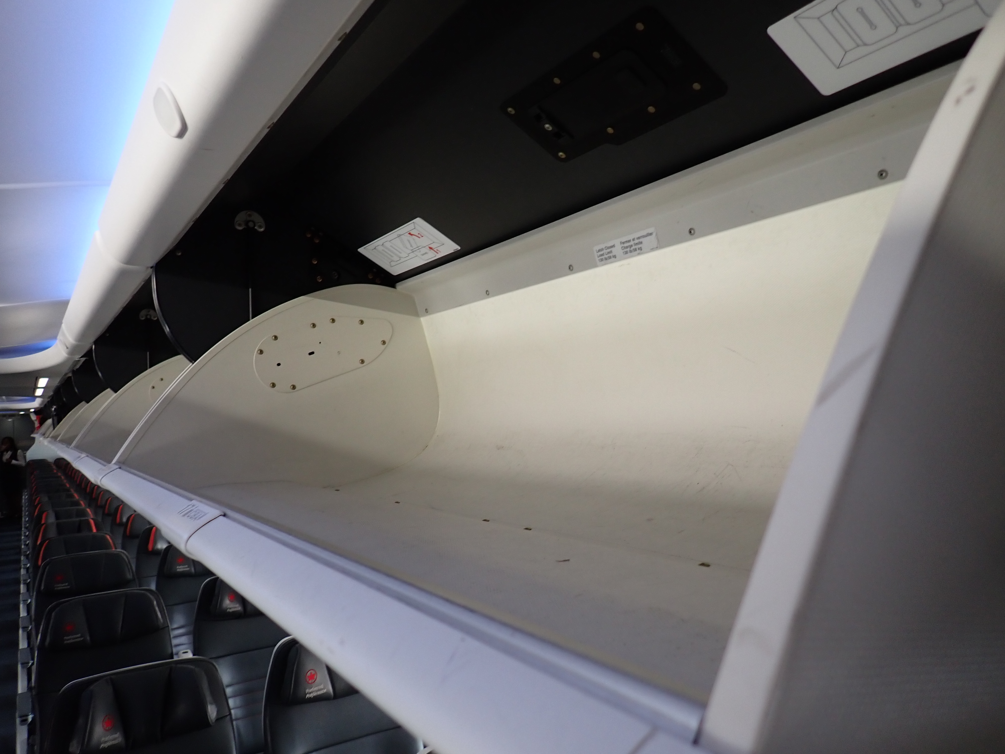 AC707 overhead bins AC707 overhead bins