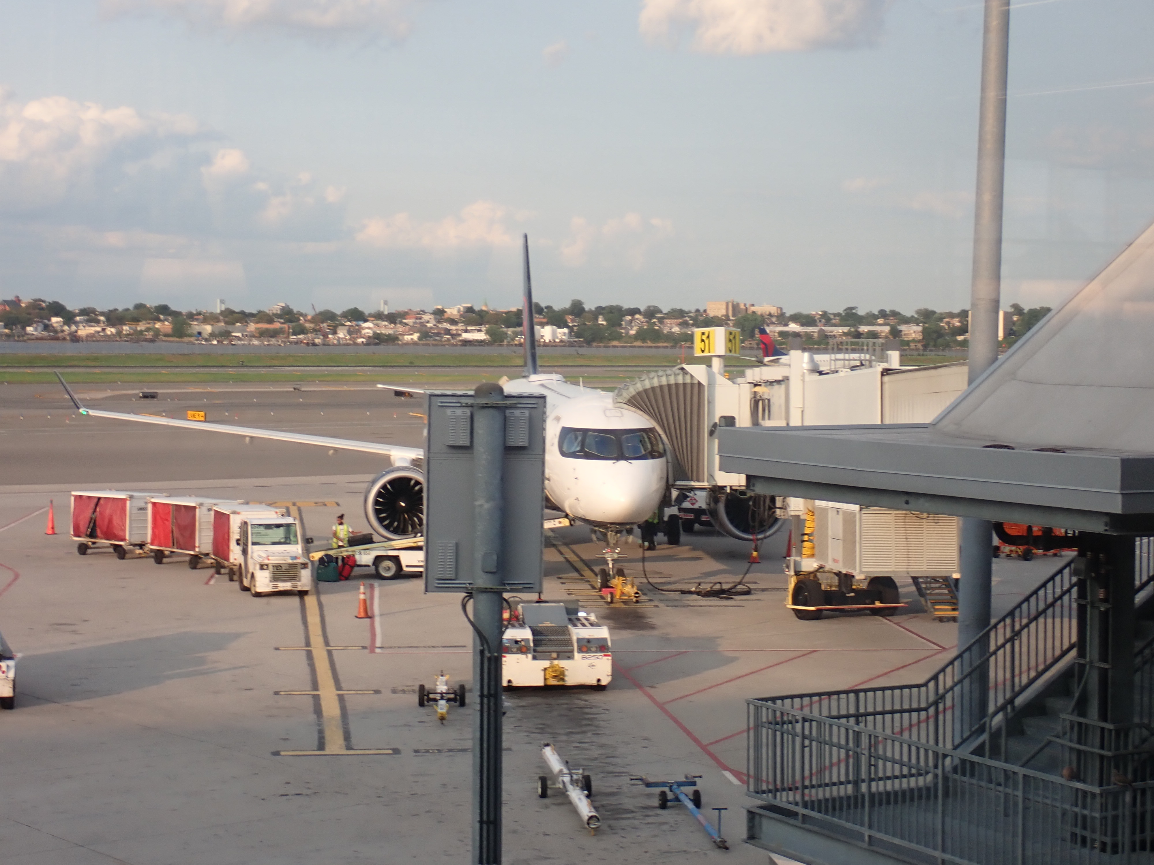 AC720 at LGA gate