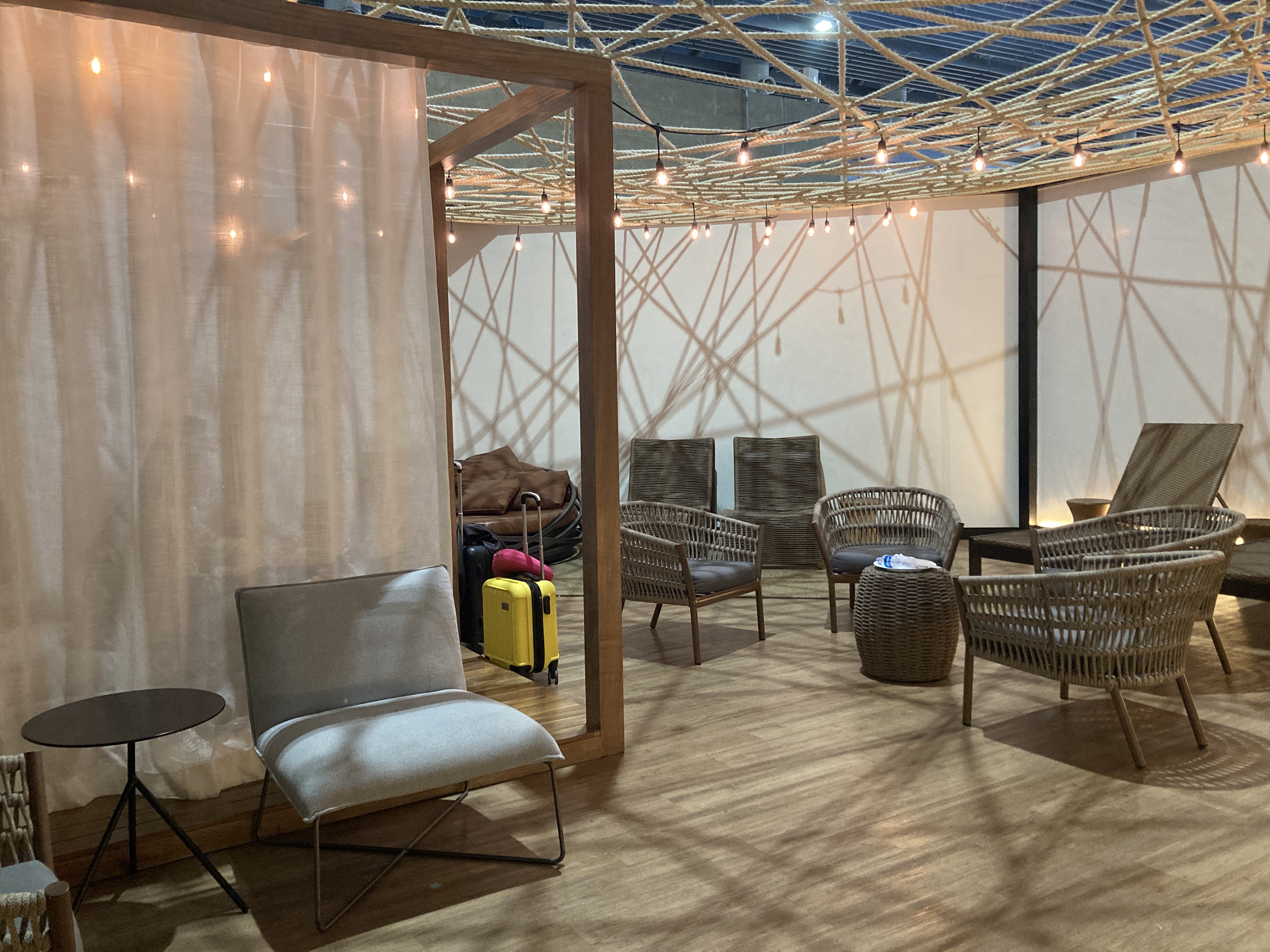 American Express Centurion Lounge Sao Paulo GRU beach area