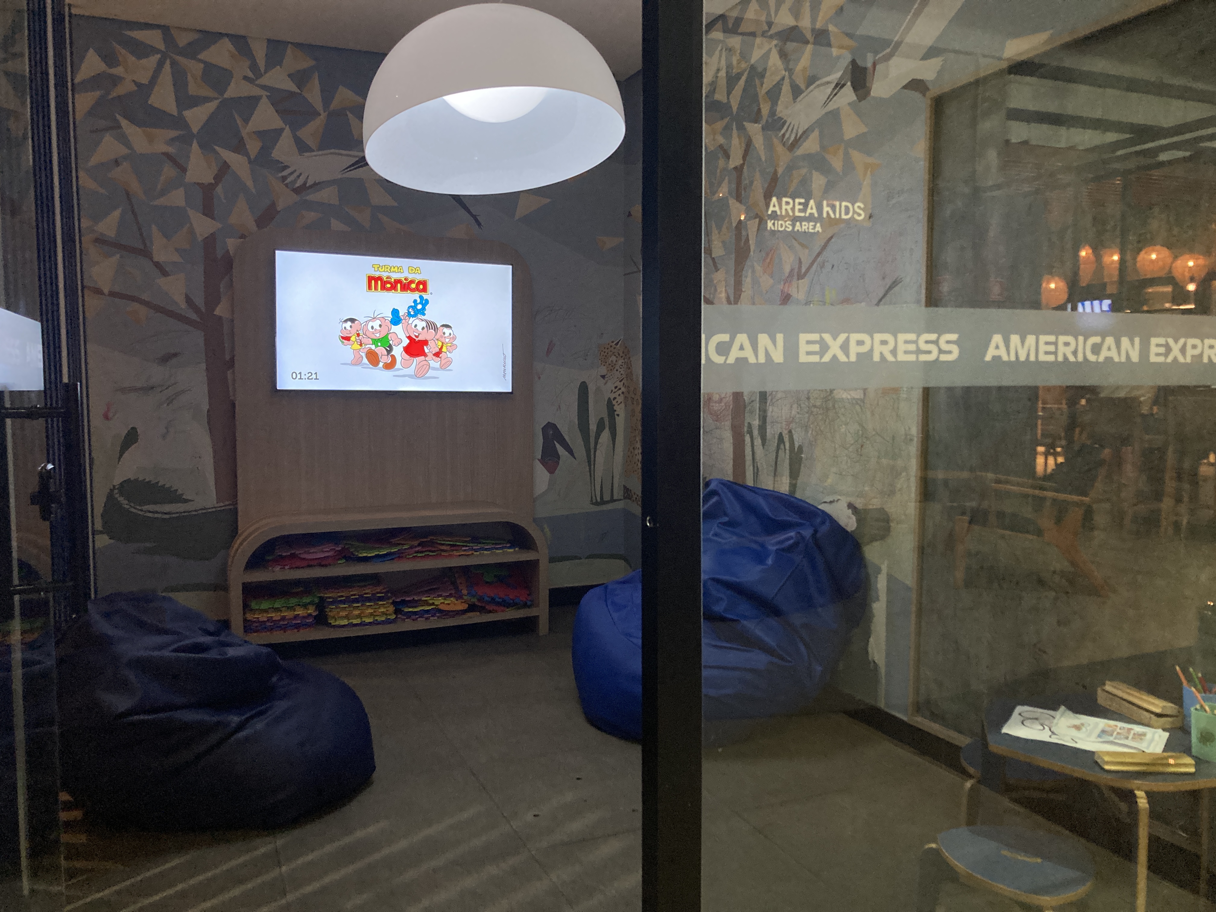 American Express Centurion Lounge Sao Paulo GRU kids area