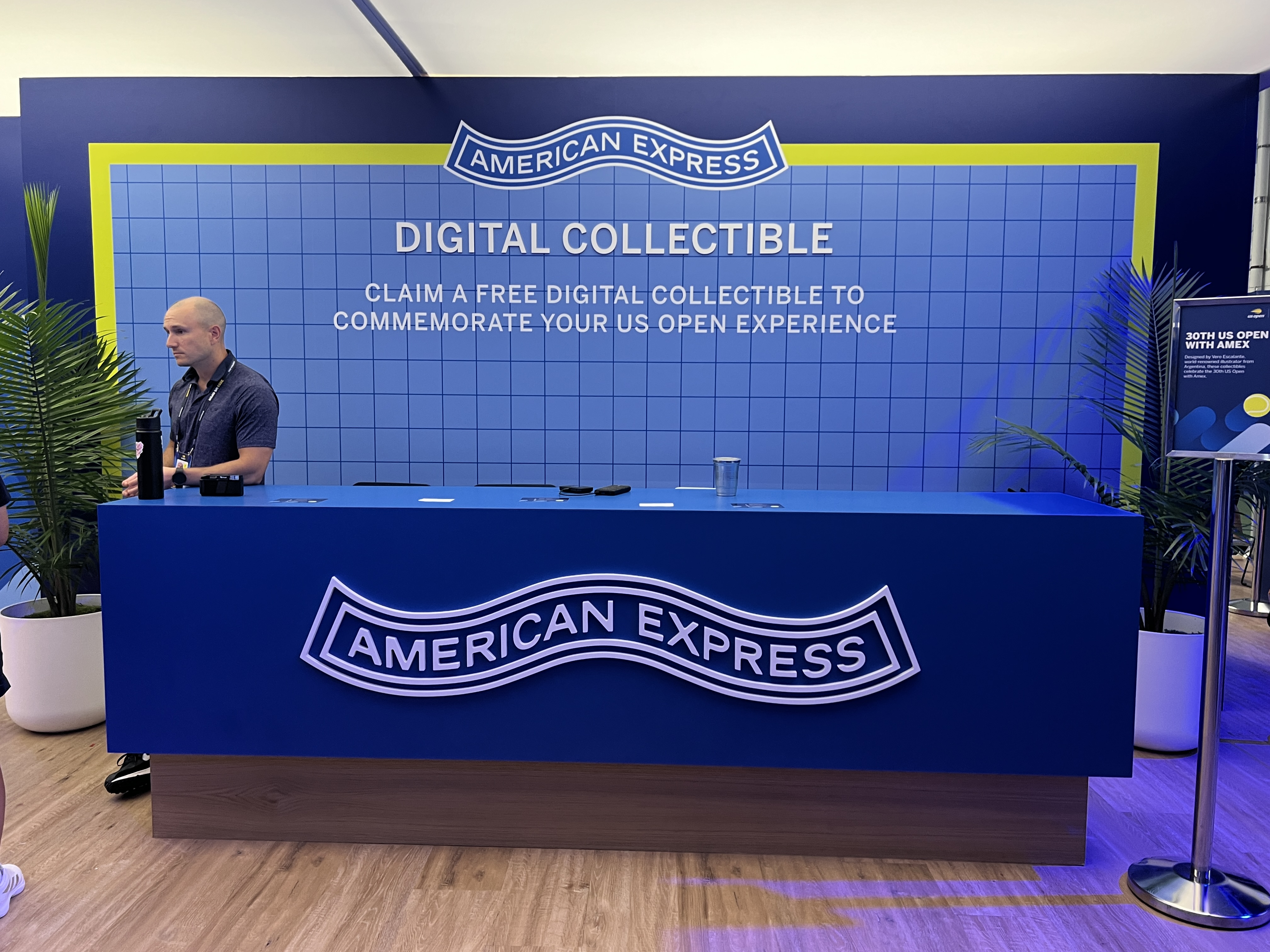 Amex Fan Experience US Open Digitial Collectible Amex Fan Experience US Open Digitial Collectible