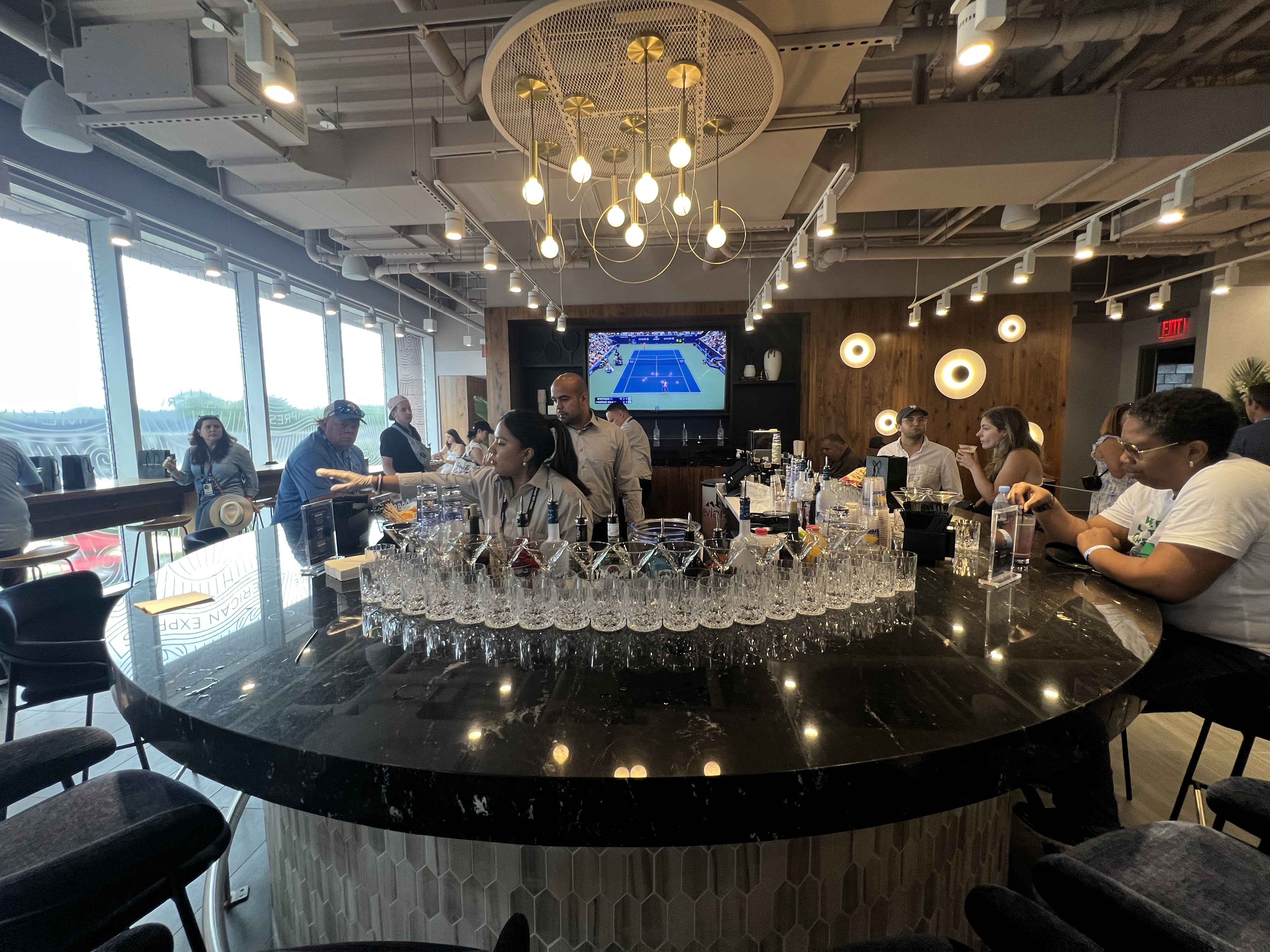 Amex US Open Centurion Lounge Bar