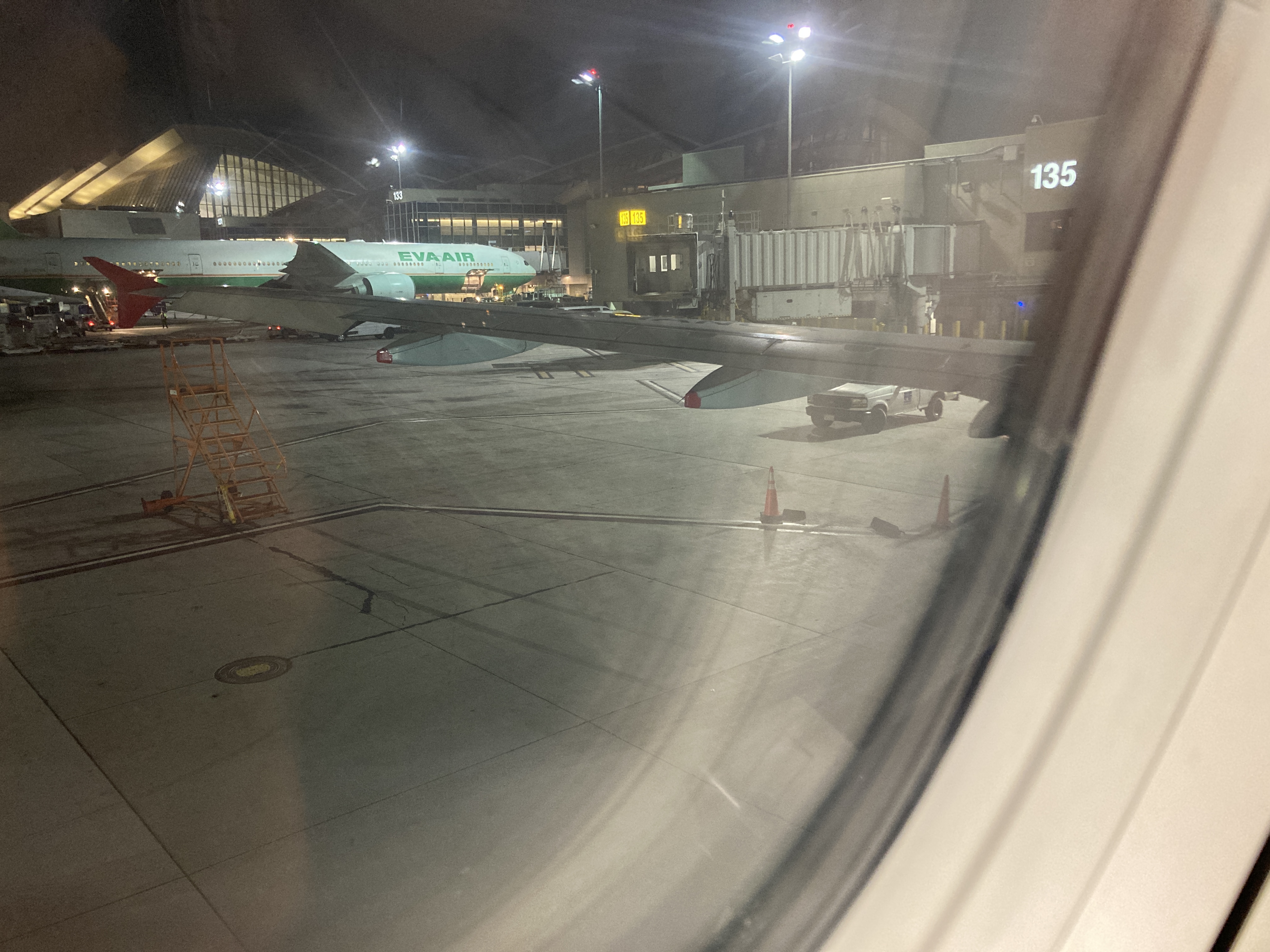 Avianca economy A320 LAX SAL view from window