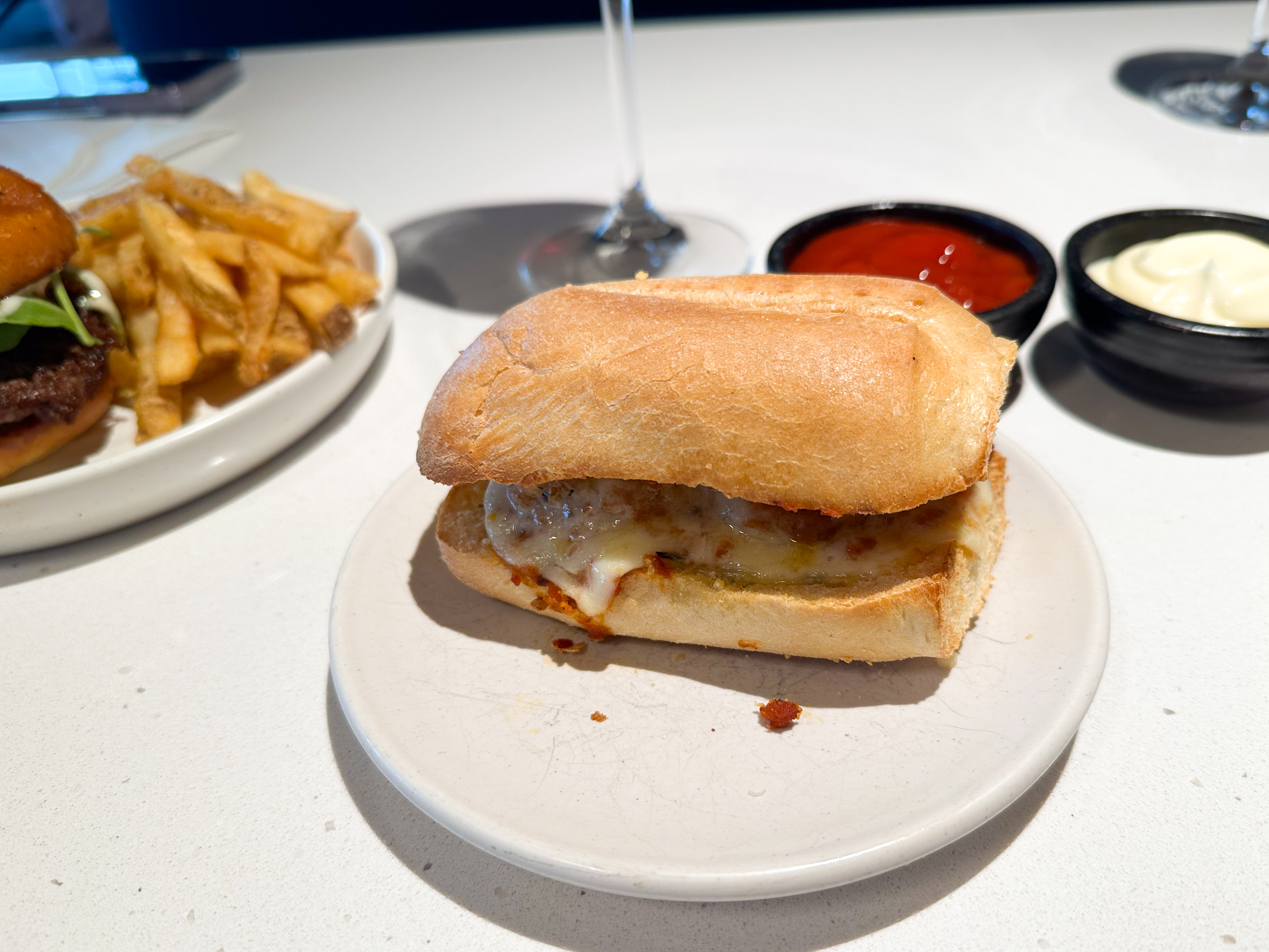 Chase Sapphire Lounge Boston Meatball Sub