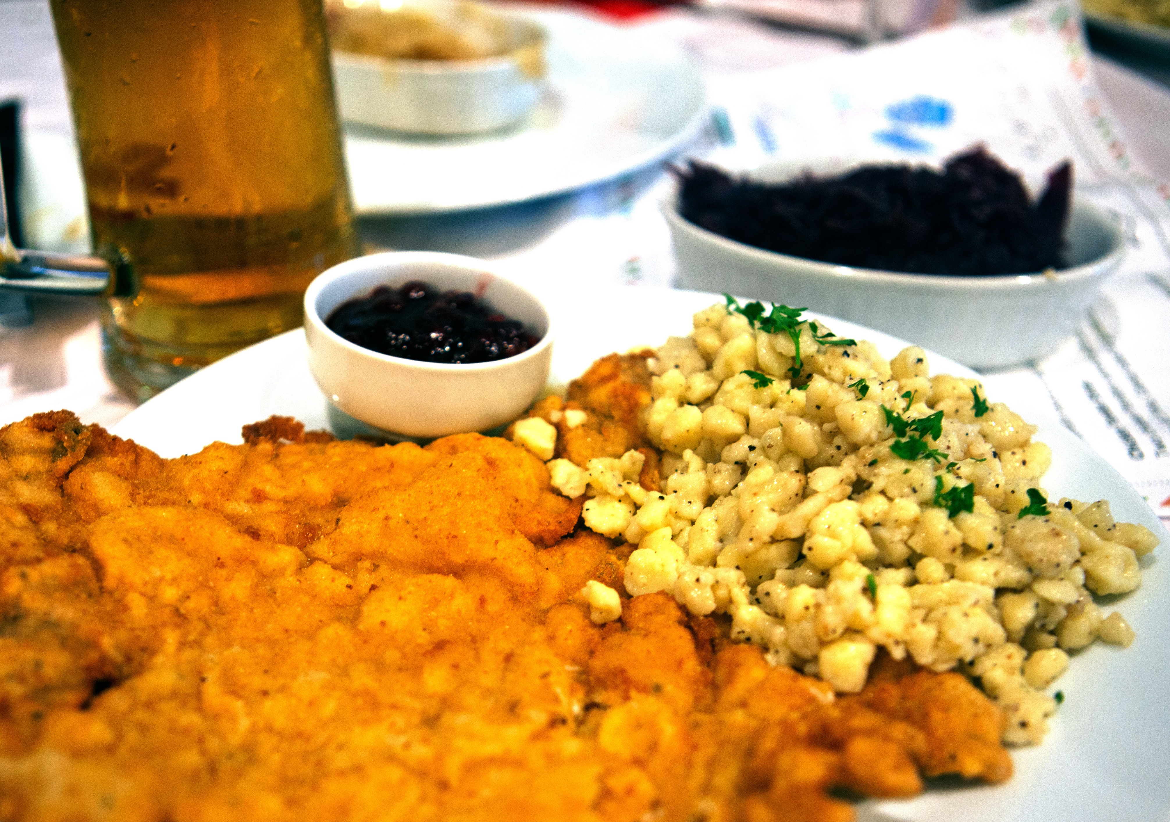 Muskoka MacTier Chef Henrie wienerschnitzel side Chef Henrie MacTier Muskoka Wienerschnitzel