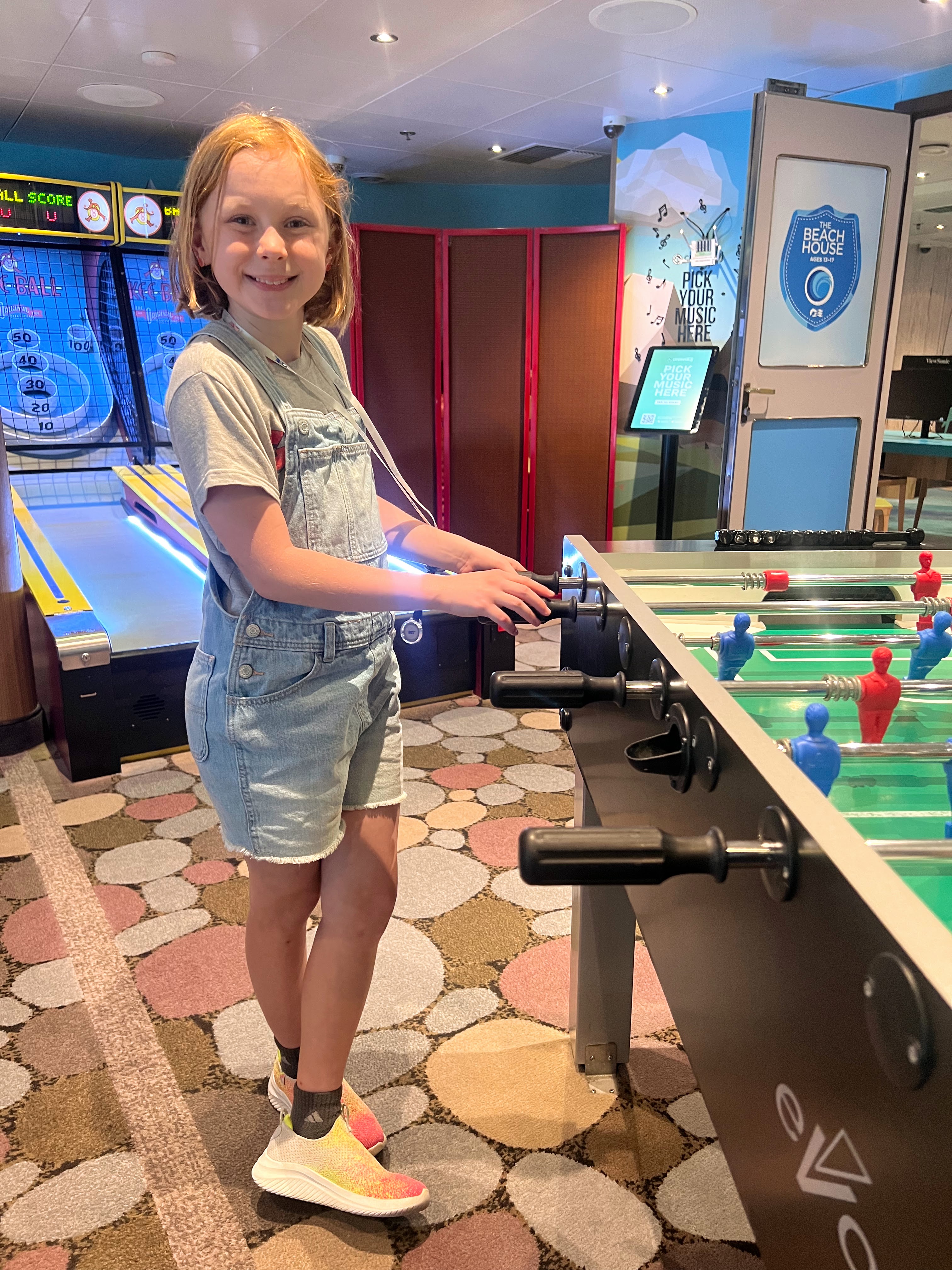 Ellie at Camp Discovery kids club on Princess Cruises Ellie at Camp Discovery kids club on Princess Cruises