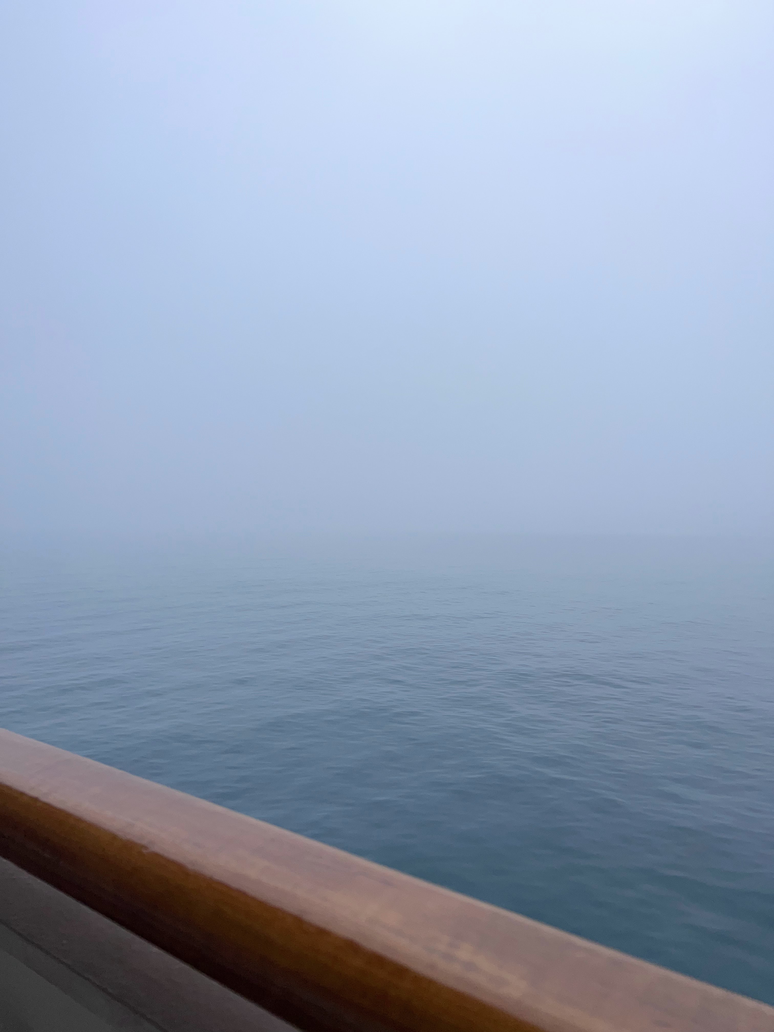 Fog at Hubbard Glacier Alaska Fog at Hubbard Glacier Alaska