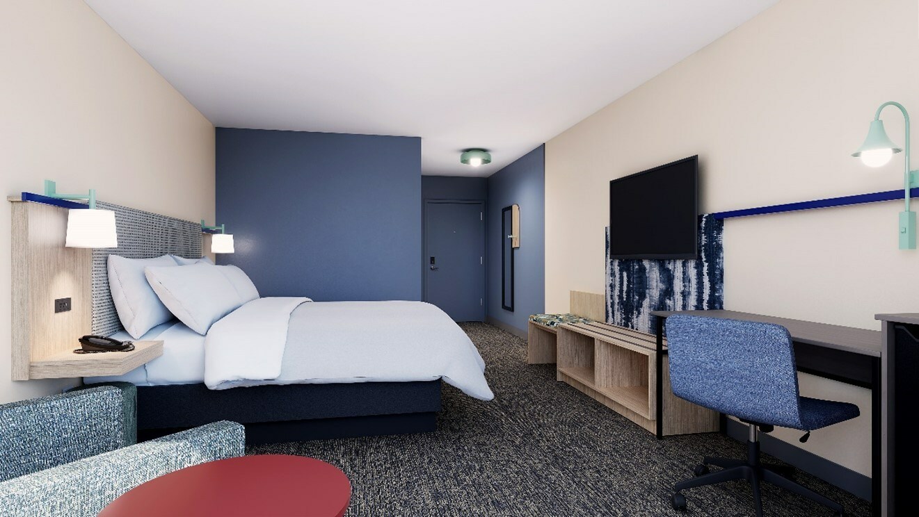 Garner Hotel Guest Room