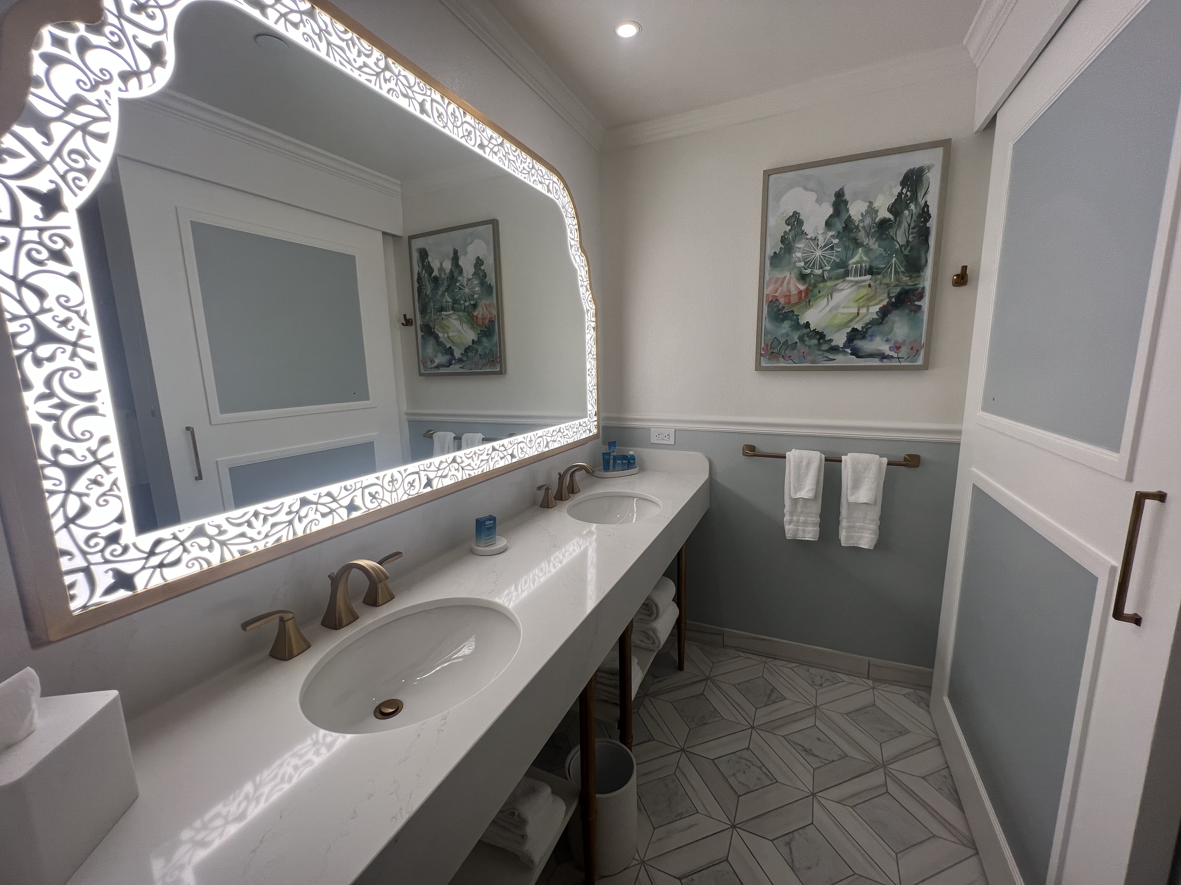 Grand Floridian Bathroom Sink Setup