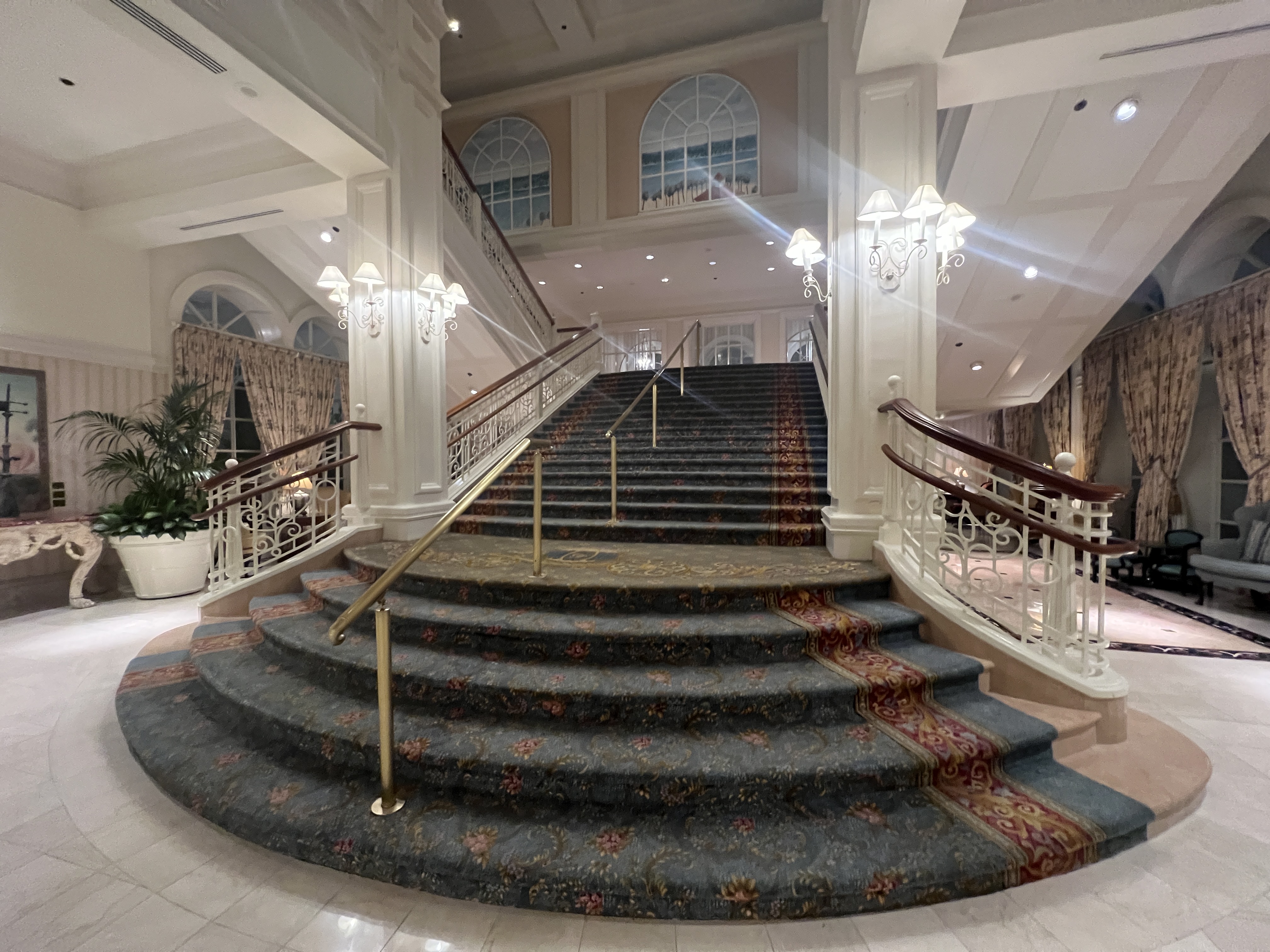 Grand Floridian staircase