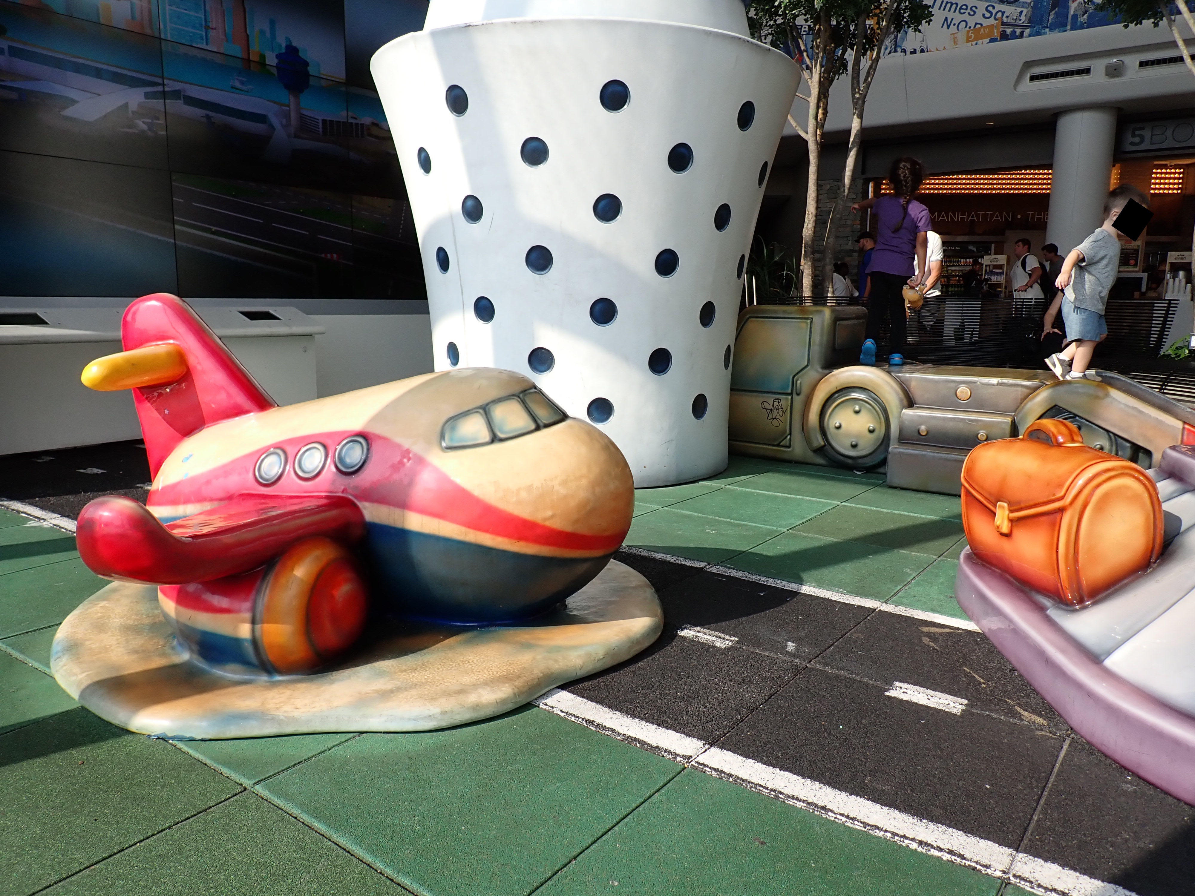 LGA Terminal B playground LGA Terminal B playground