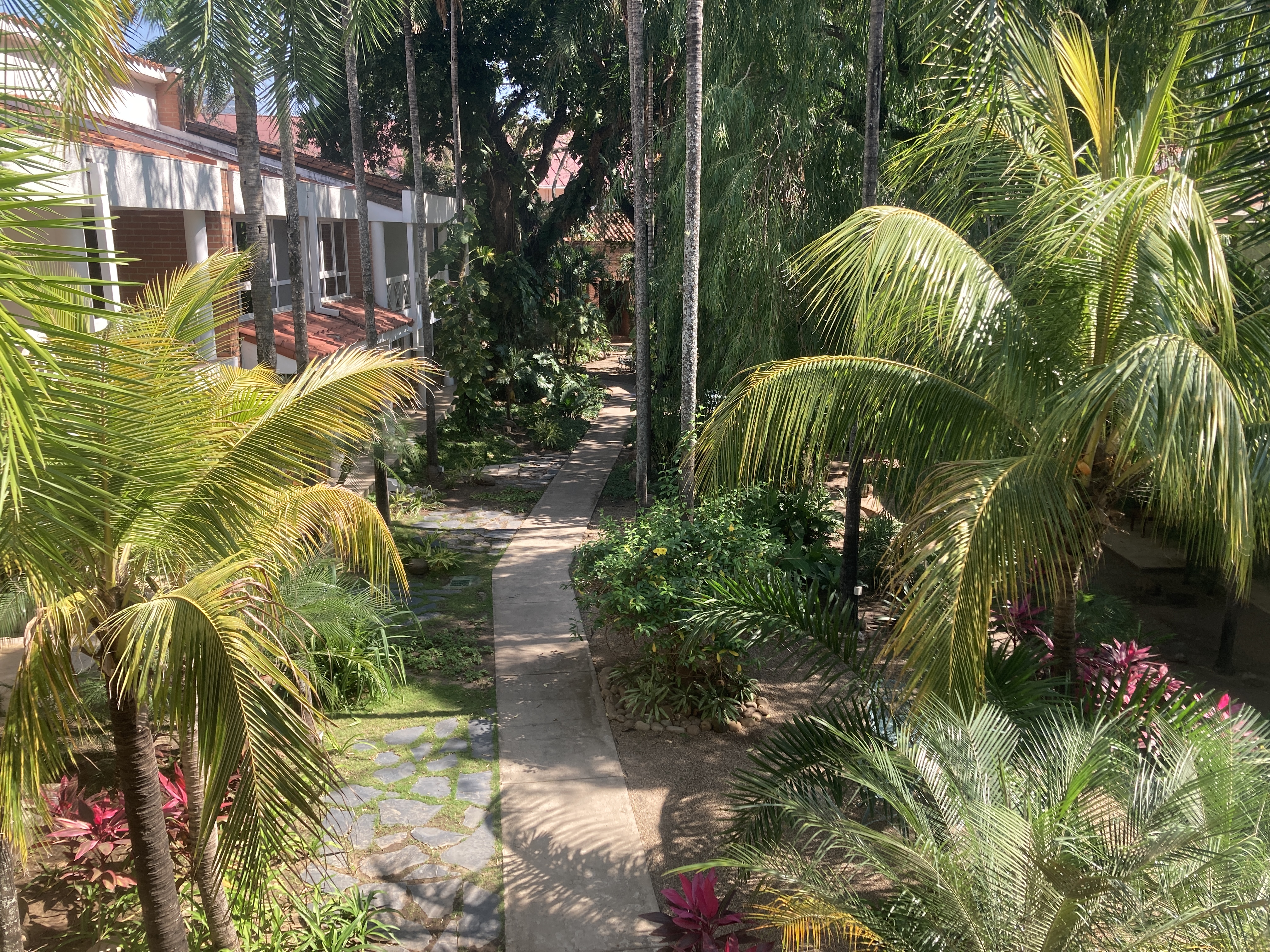 Los Tajibos Tribute Portfolio Santa Cruz Bolivia courtyard between rooms Los Tajibos Tribute Portfolio Santa Cruz Bolivia courtyard between rooms