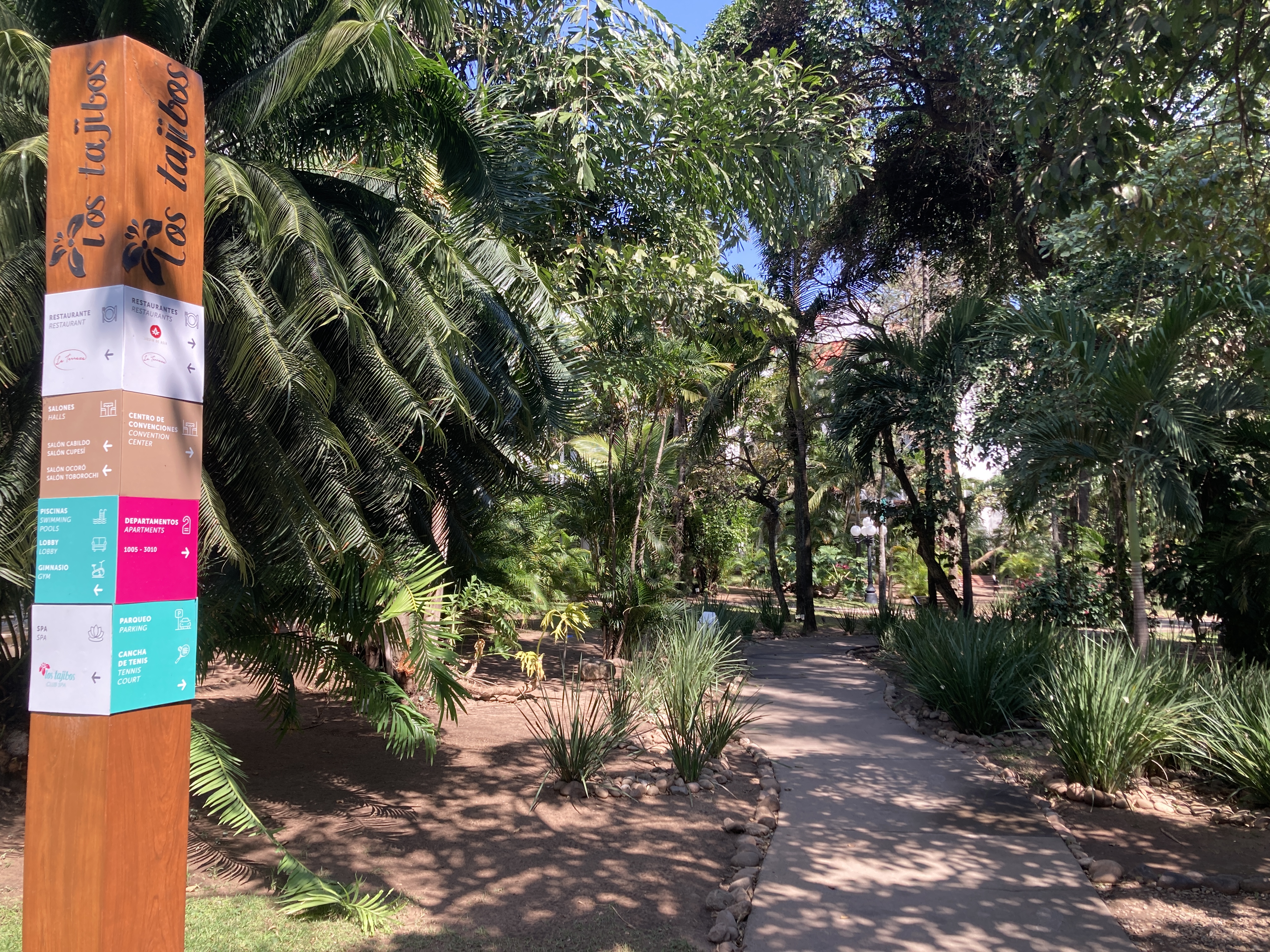 Los Tajibos Tribute Portfolio Santa Cruz Bolivia garden path Los Tajibos Tribute Portfolio Santa Cruz Bolivia garden path