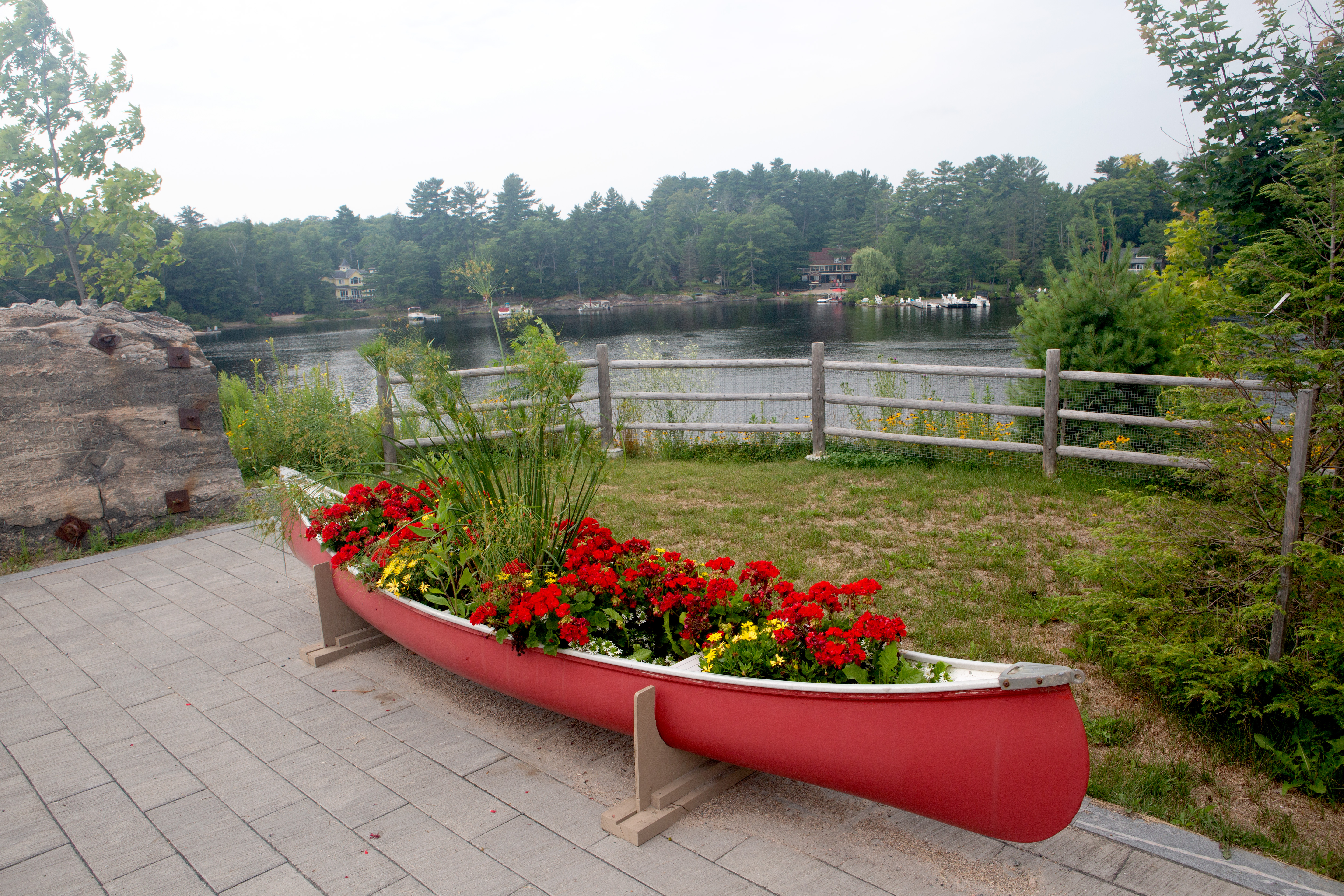 Muskoka bala canoe bridge Muskoka bala canoe bridge