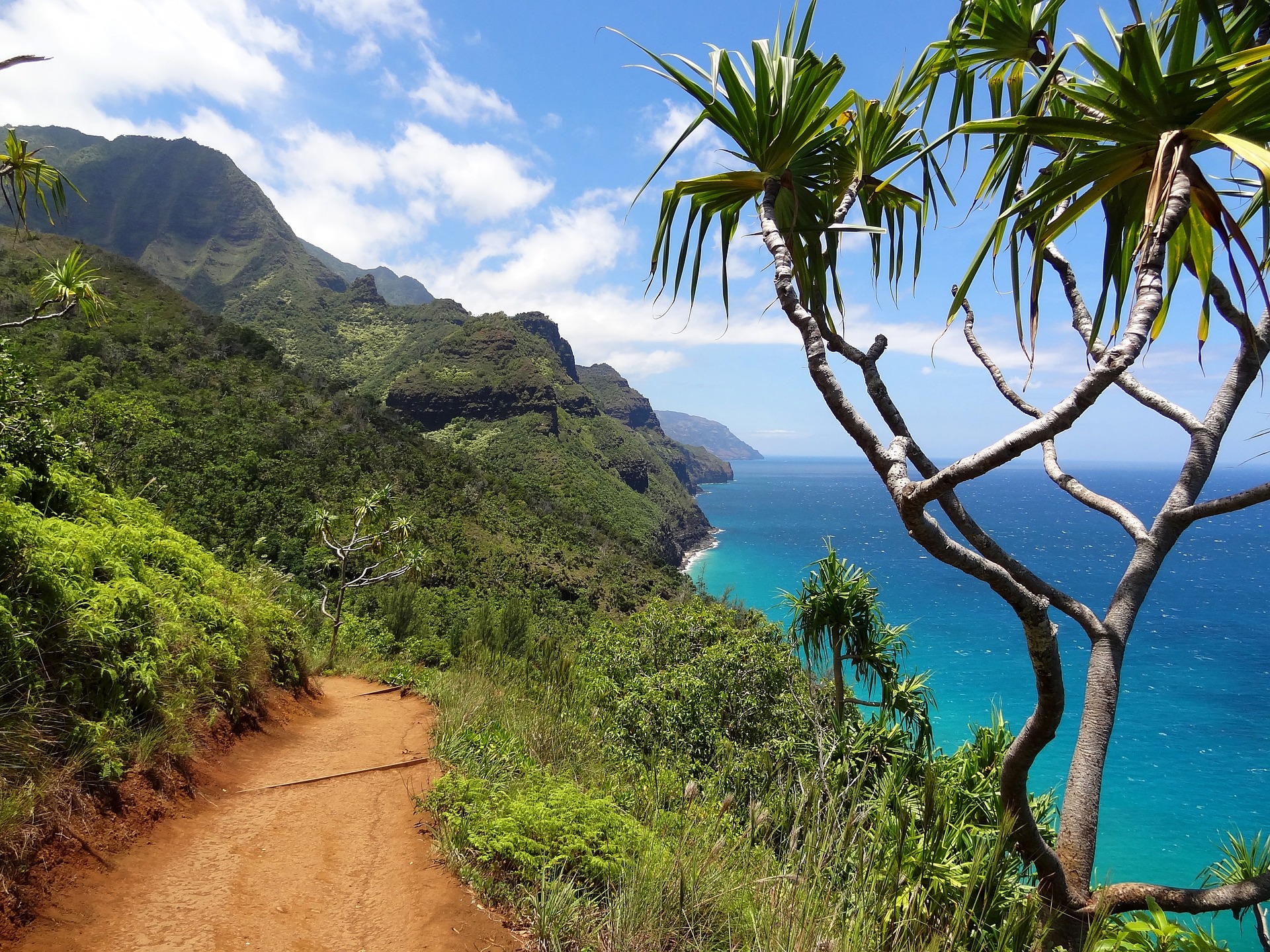 Na Pali Coast on Kauai