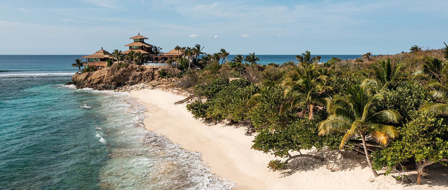 Necker island view Necker island view