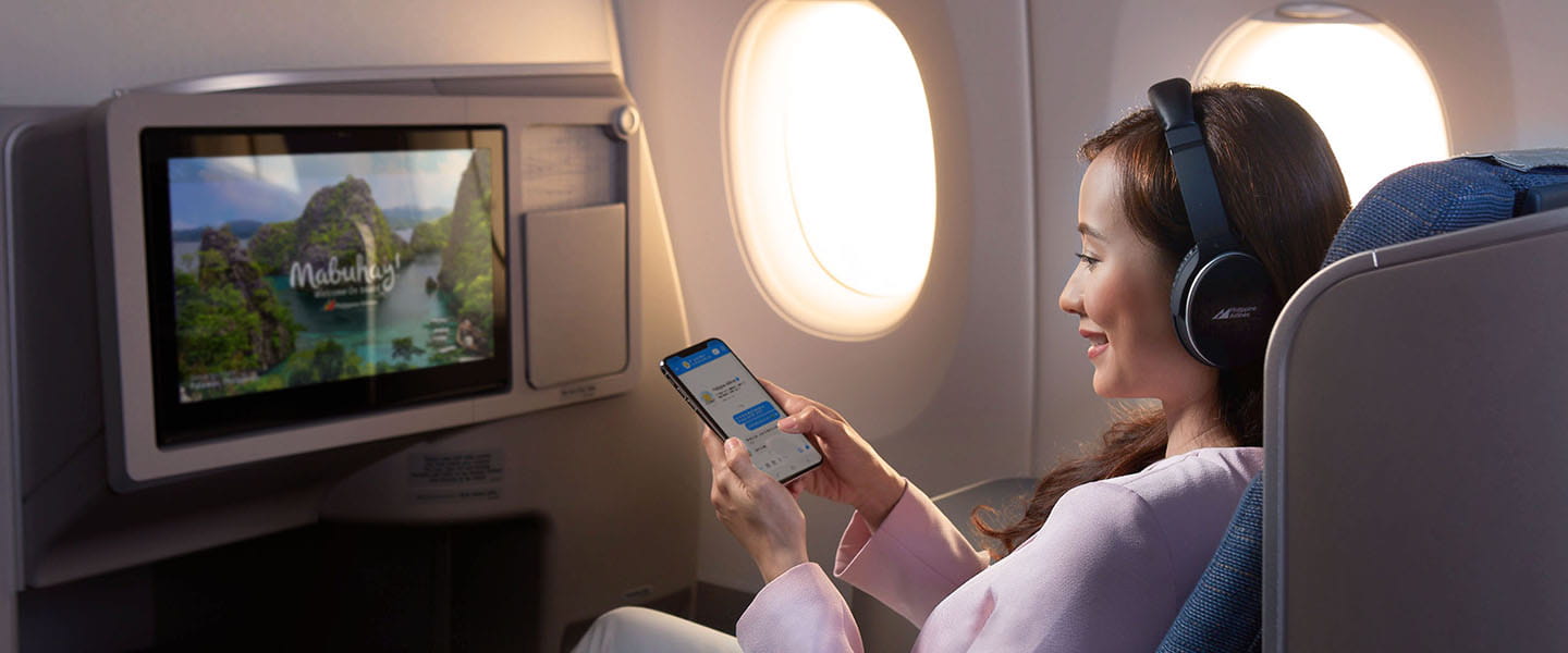 Philippine Airlines IFE business