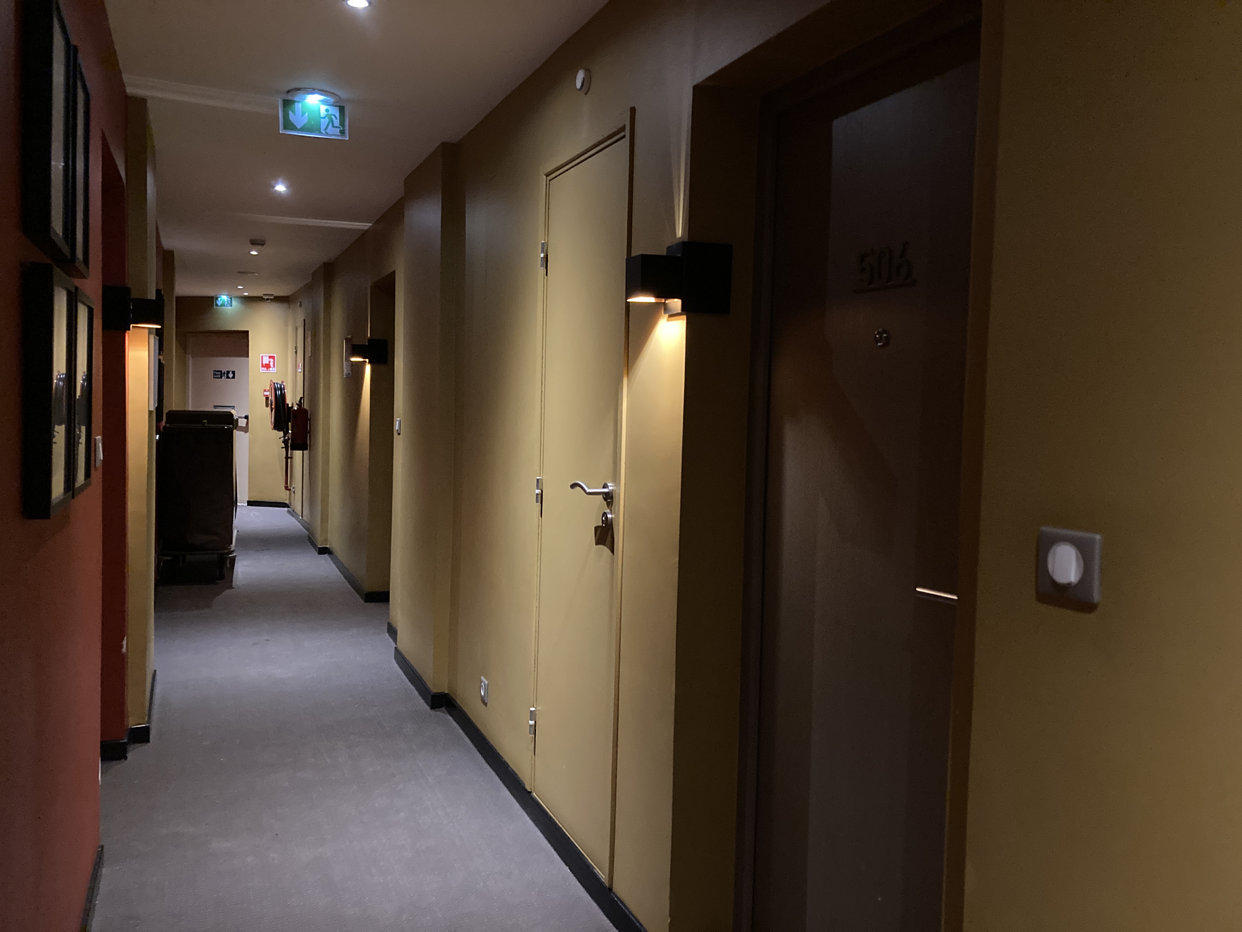 Radisson Serviced Apartments Antananarivo hallway and room door Radisson Serviced Apartments Antananarivo hallway and room door