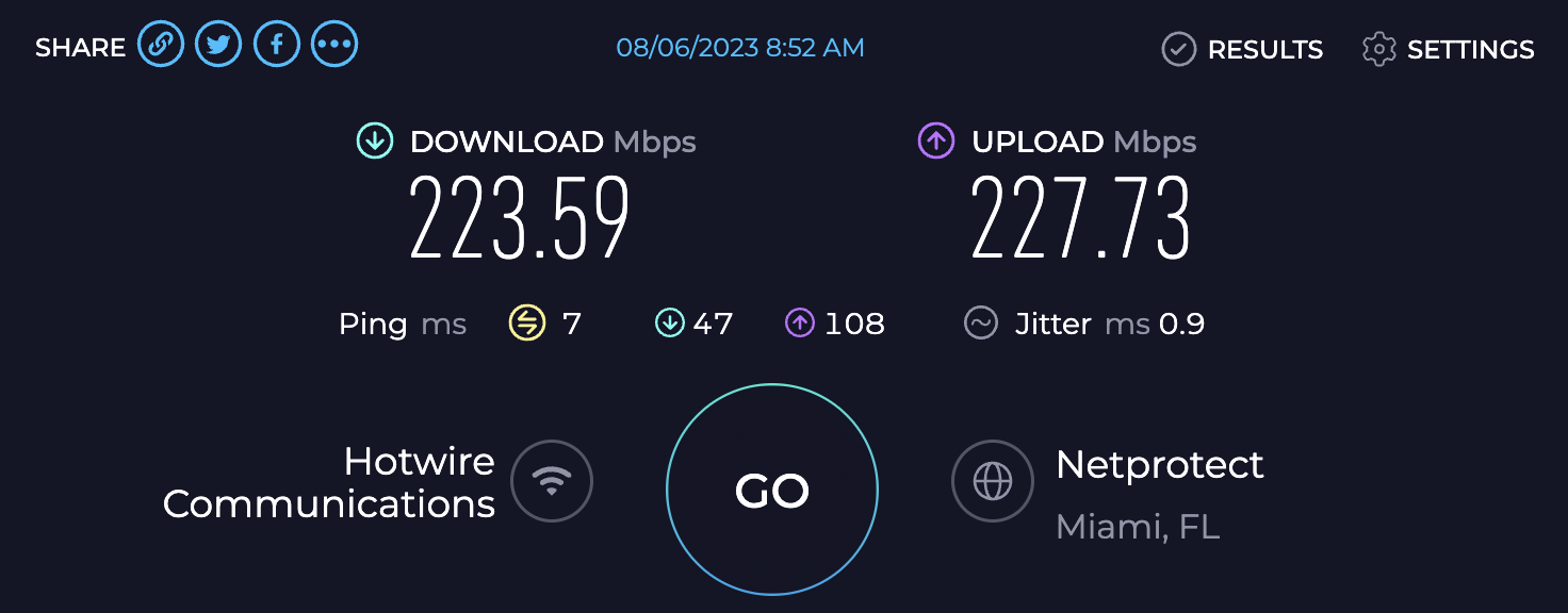 Speedtest JW Marriott Turnberry Speedtest JW Marriott Turnberry