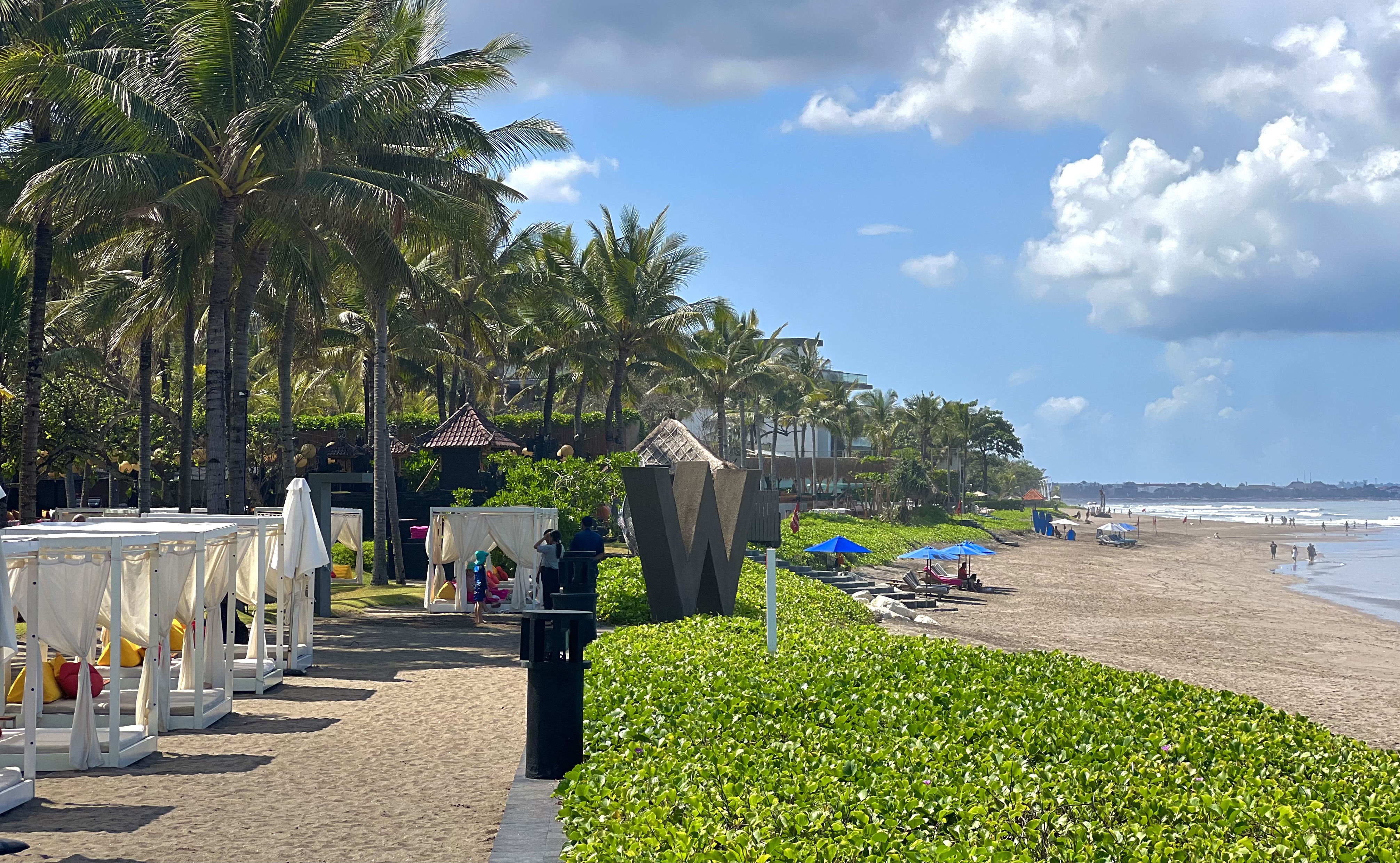 W Seminyak Bali beach