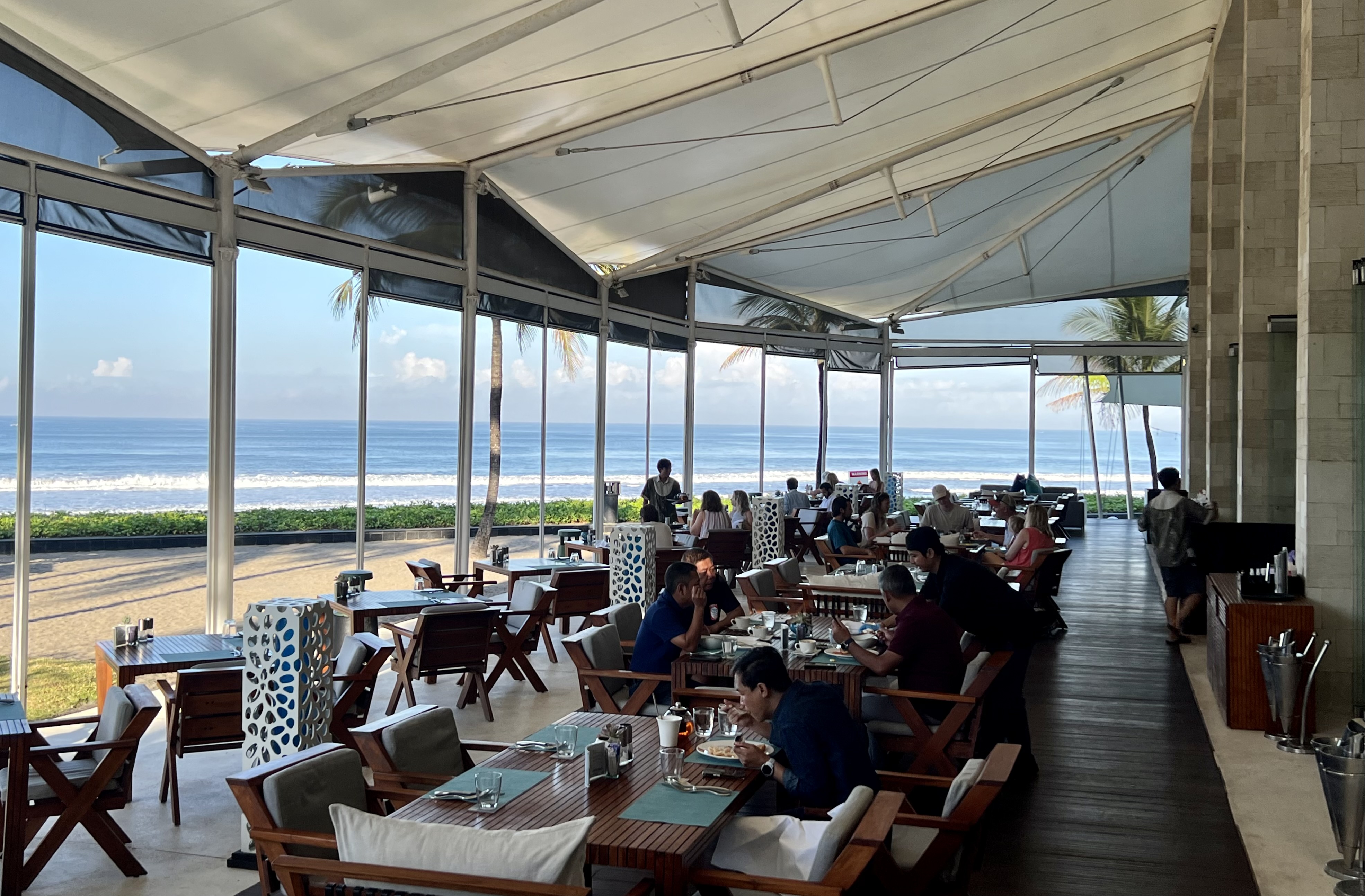 W Seminyak Bali breakfast restaurant