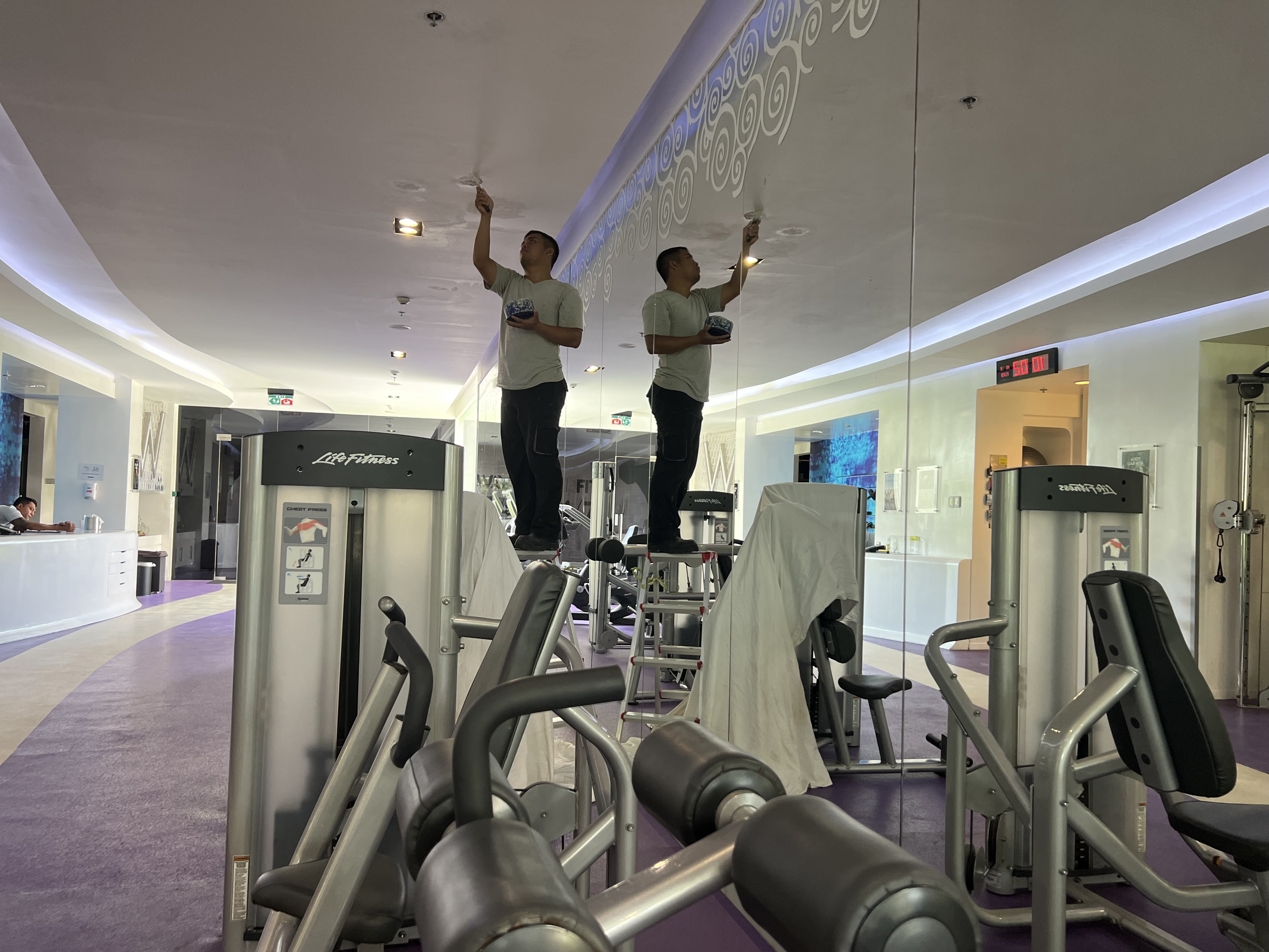 W Seminyak Bali gym maintenance