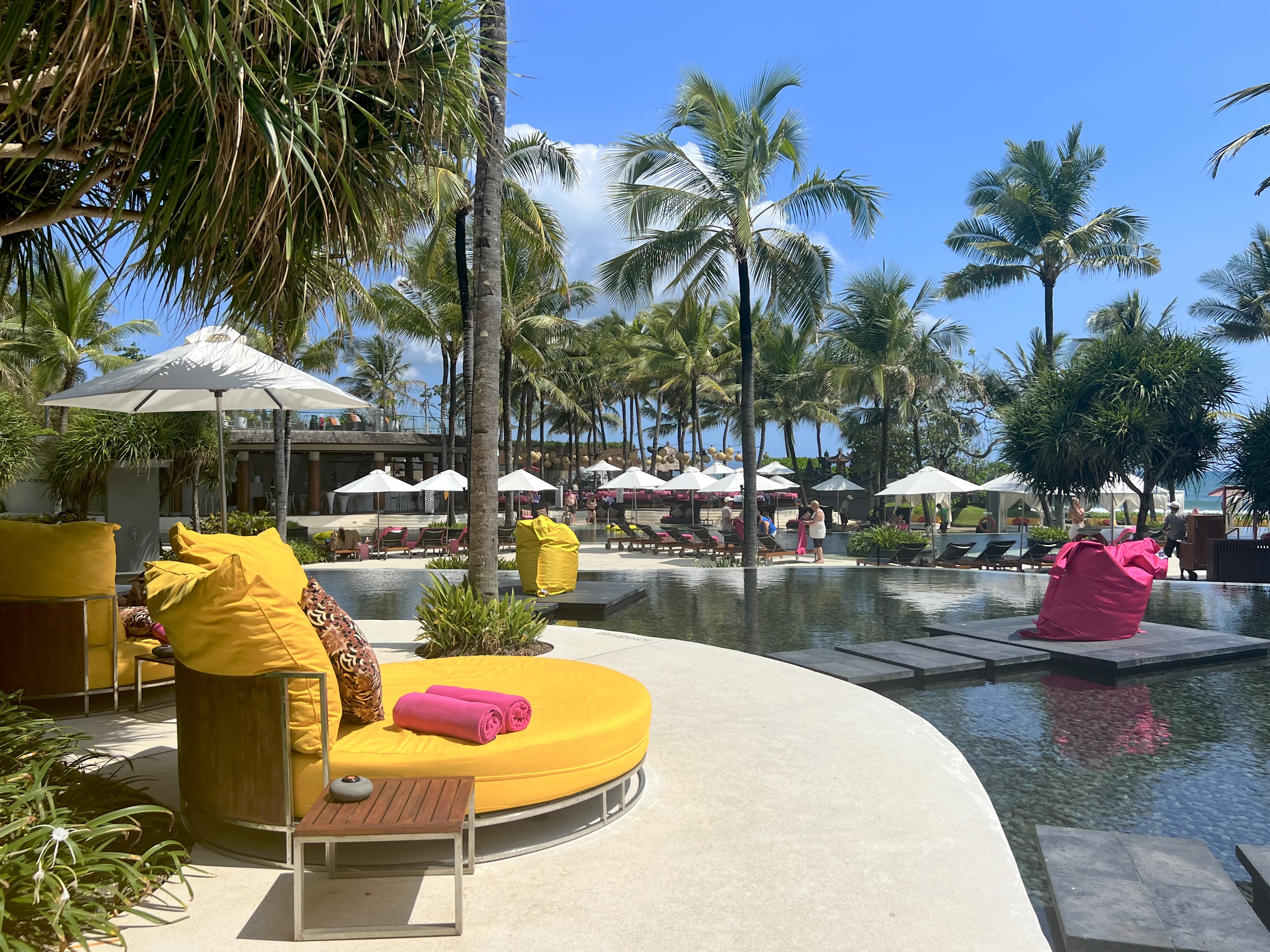 W Seminyak Bali pool day beds