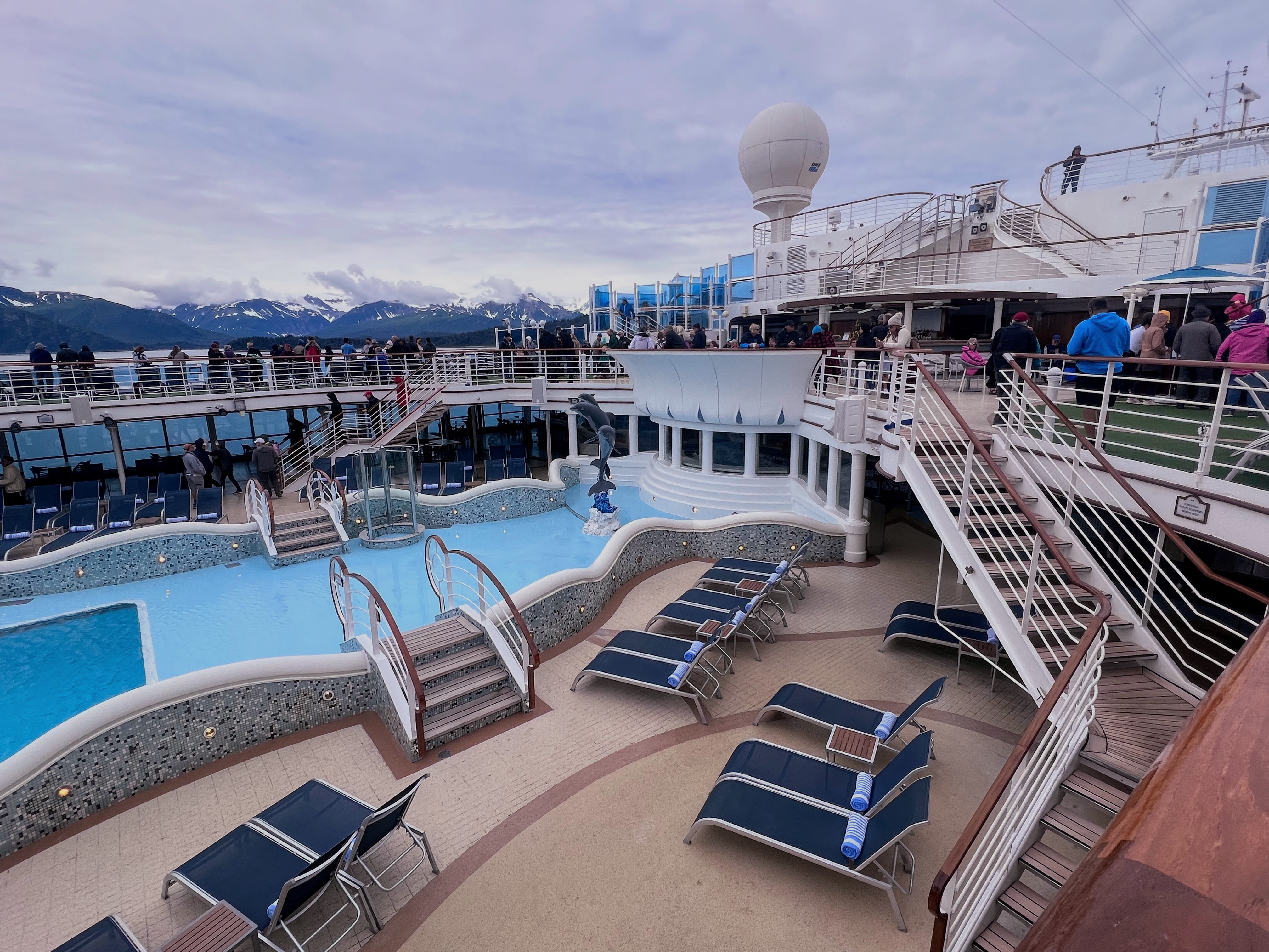 Crowded Alaska cruise ship Crowded Alaska cruise ship