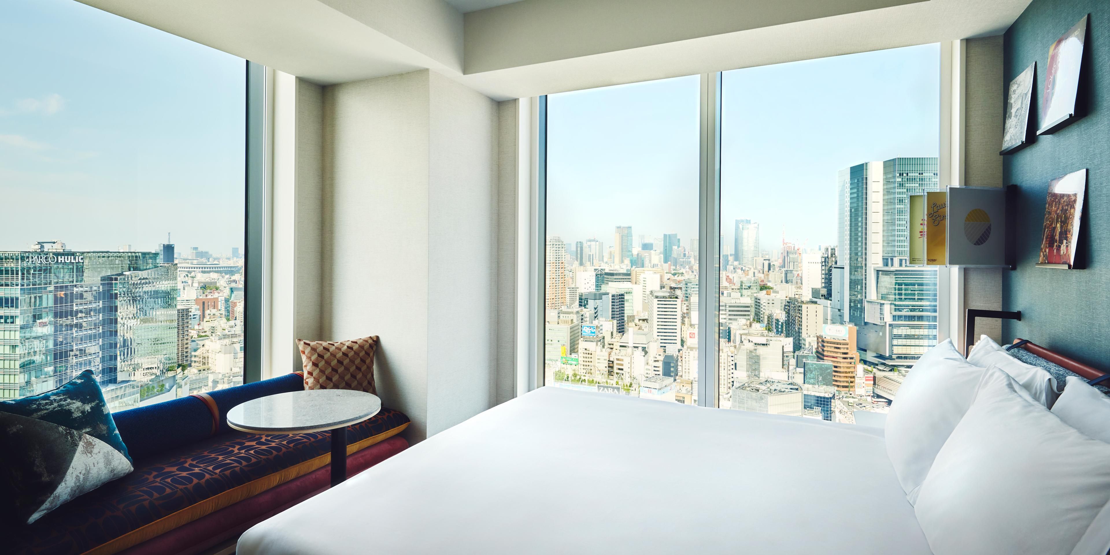 Hotel Indigo Tokyo Shibuya lobby Hotel Indigo Shibuya king room