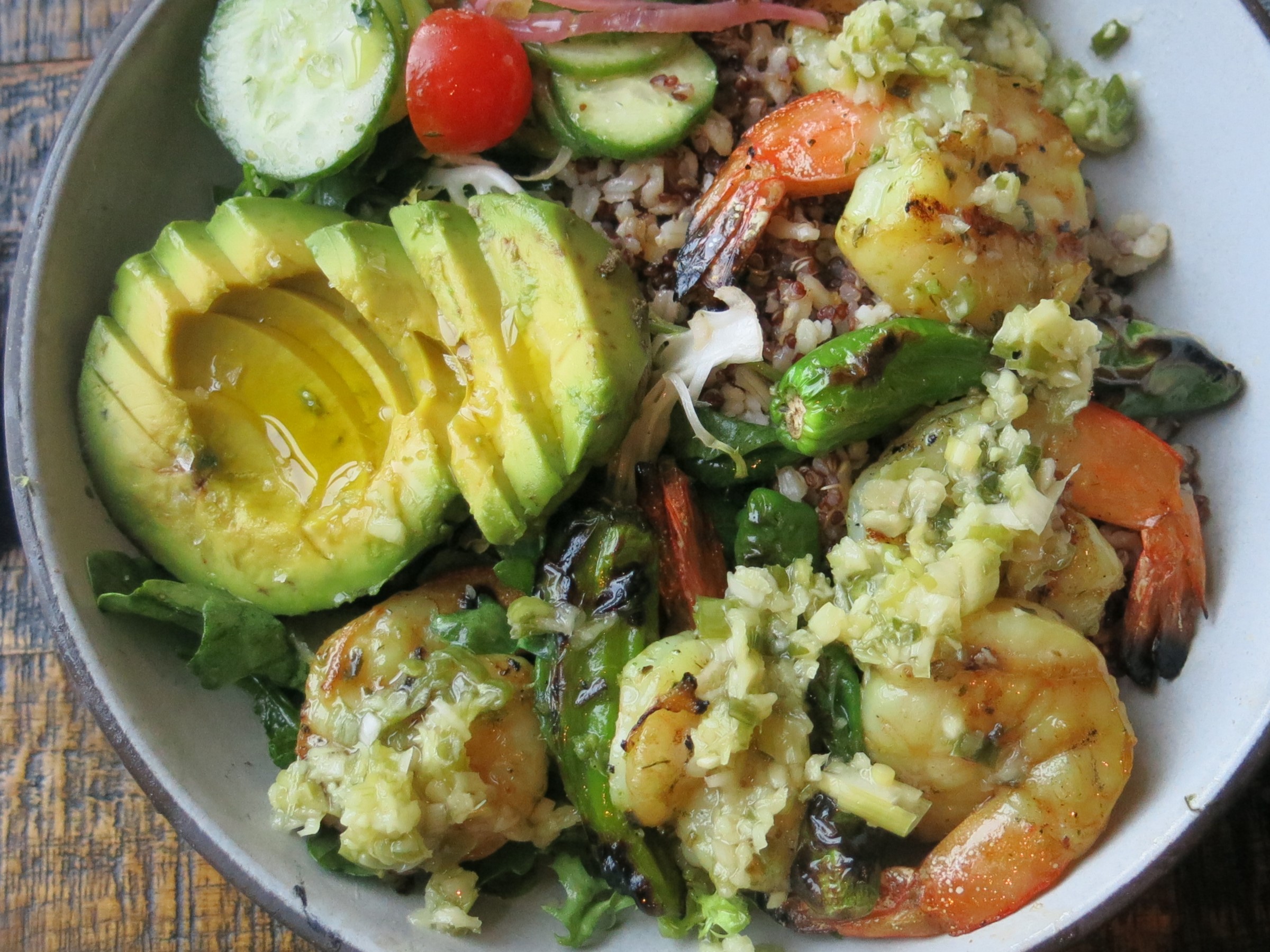 1 Hotel San Francisco Pacific Shrimp bowl from Terrene