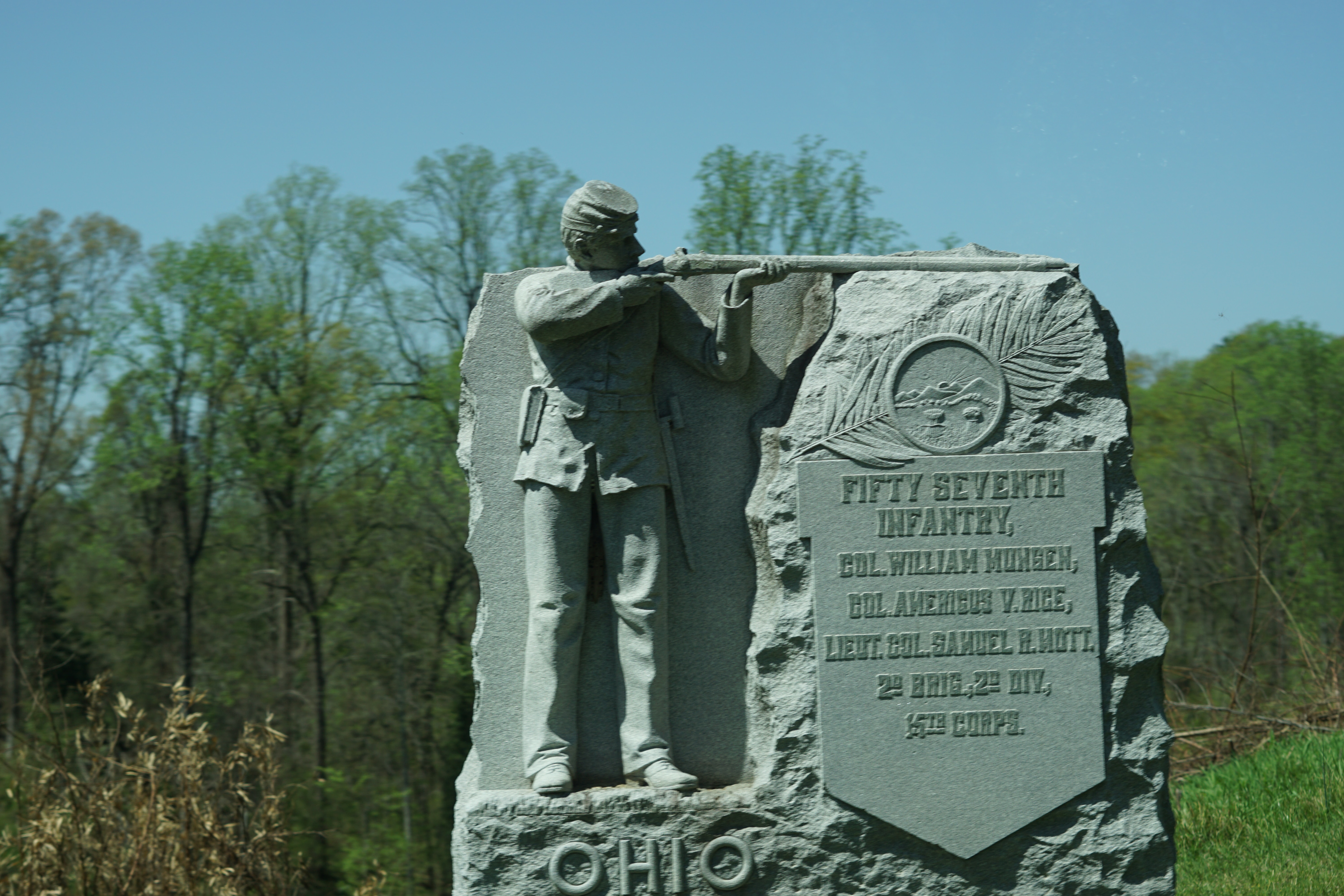 57th Infantry at Vicksburg National Military Park