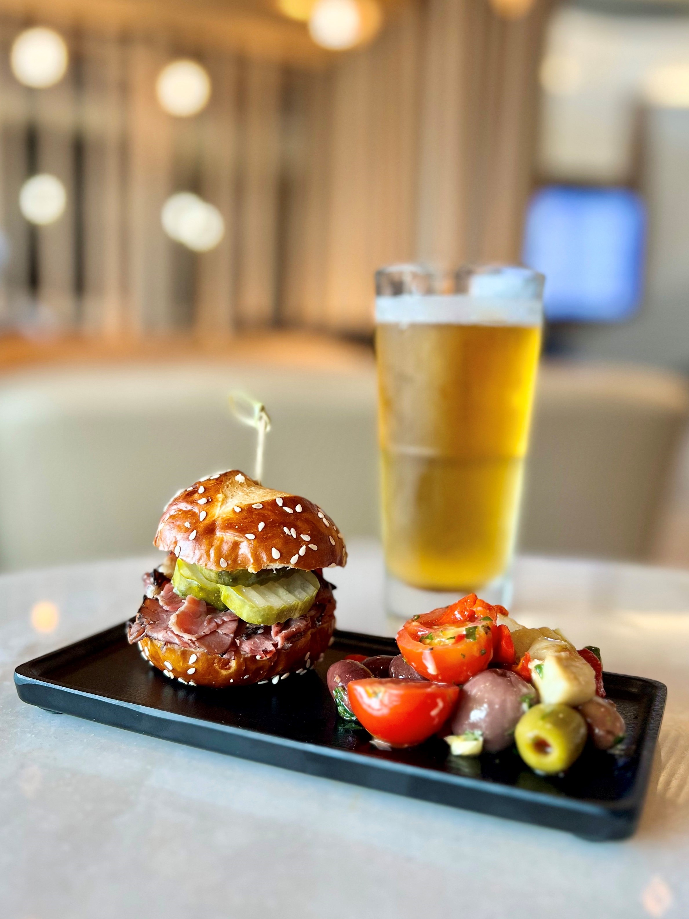 Admirals Club EWR bites Admirals Club EWR bites