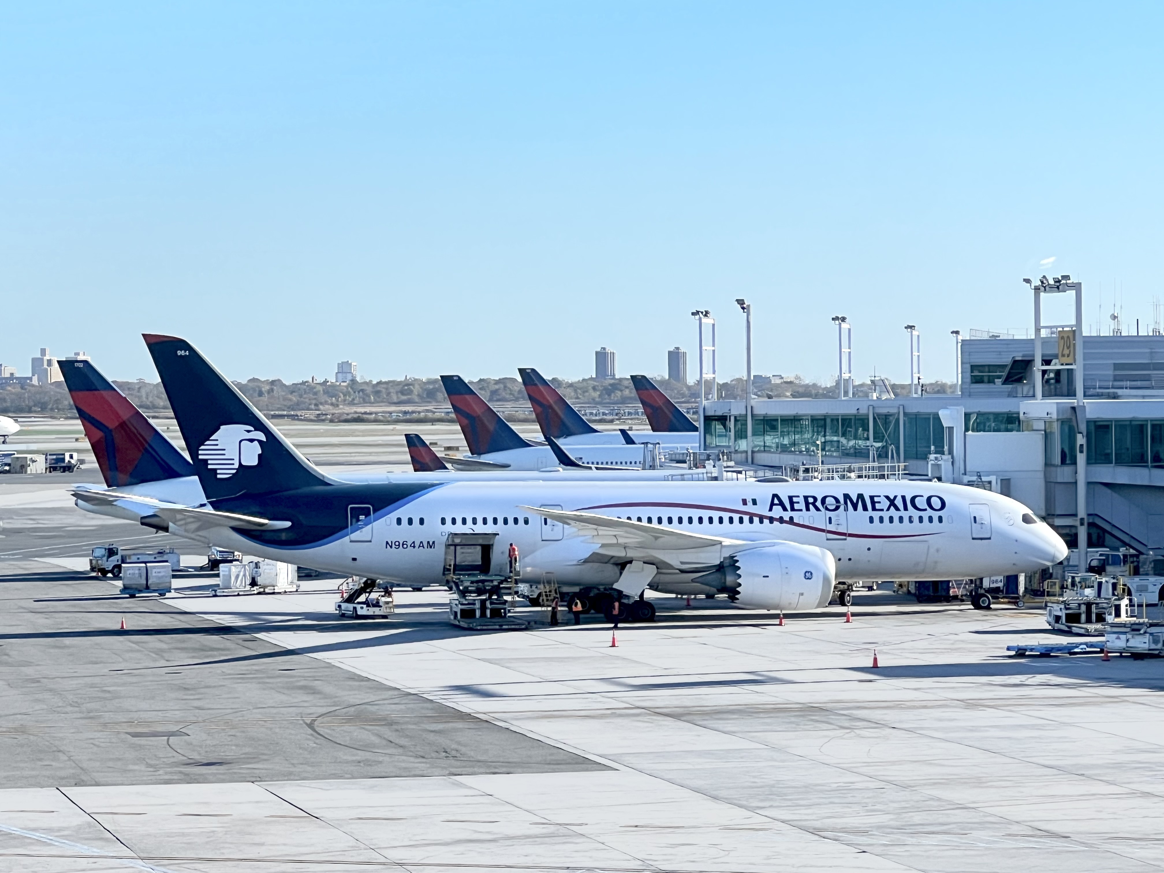 AeroMexico 787 Aeromexico Boeing 787 Dreamliner at New York JFK
