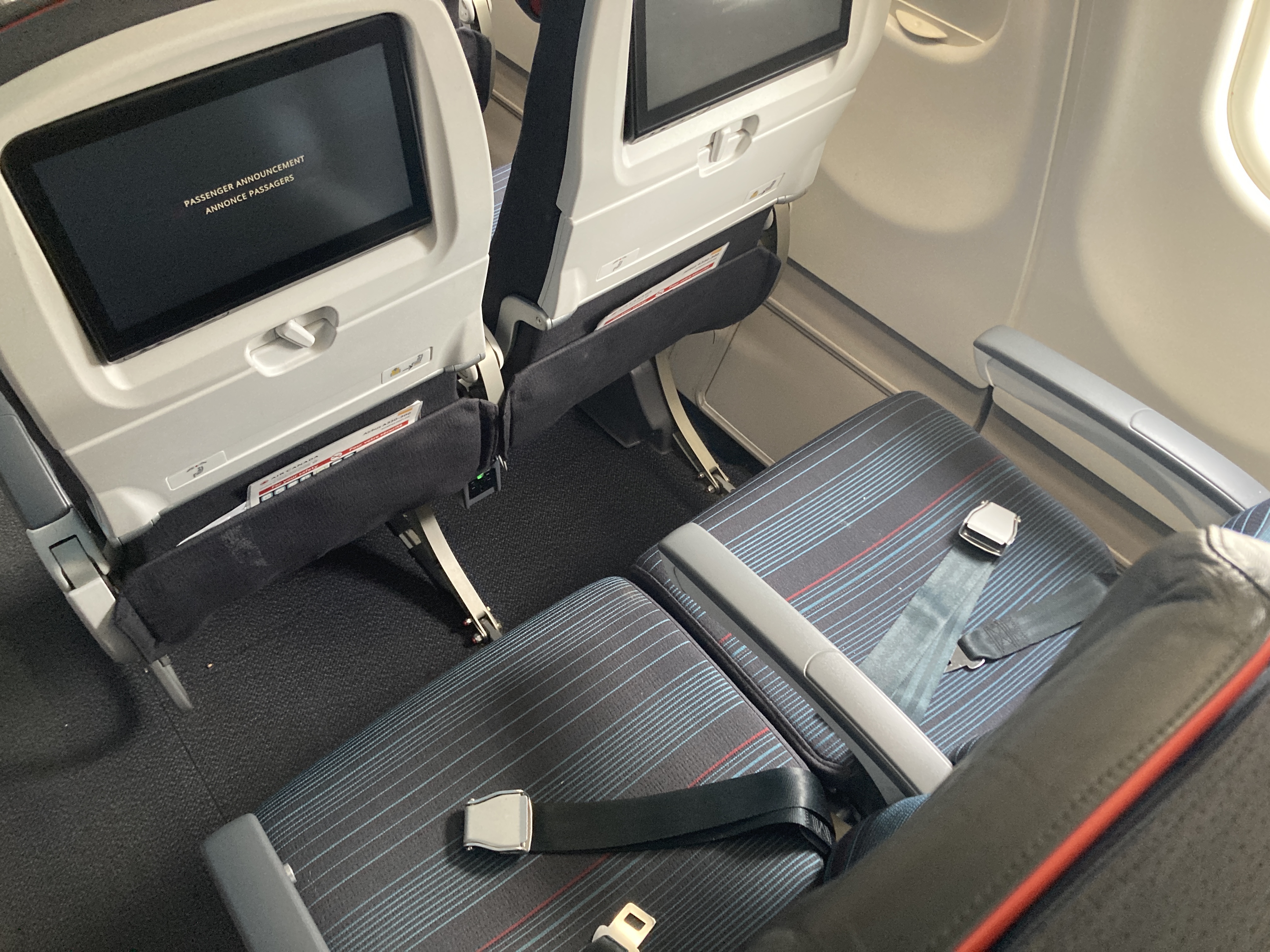 Air Canada A330 300 economy YUL LAX seats 1 Air Canada A330 300 economy YUL LAX seats 1