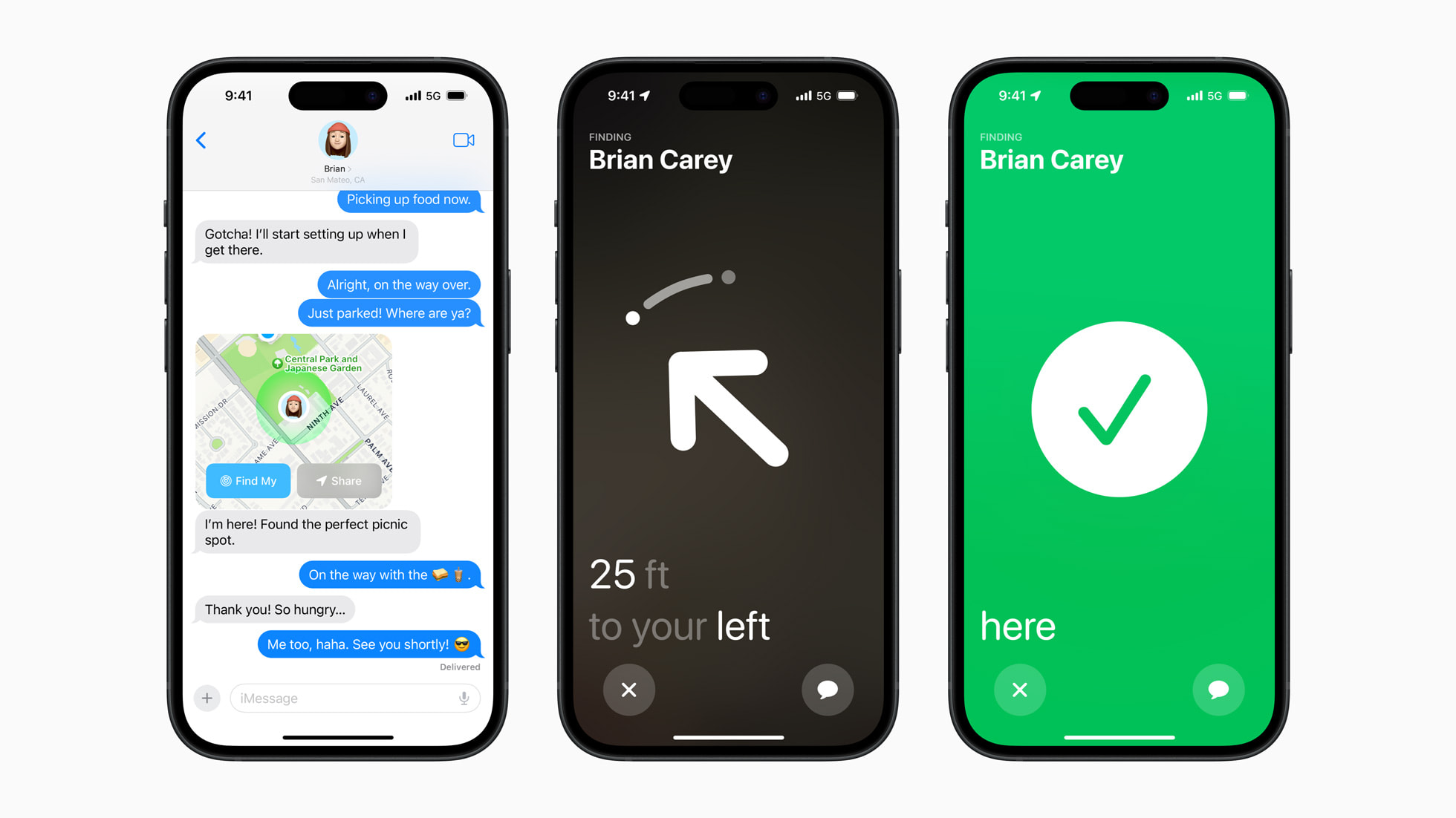 Apple iPhone 15 lineup Precision Finding