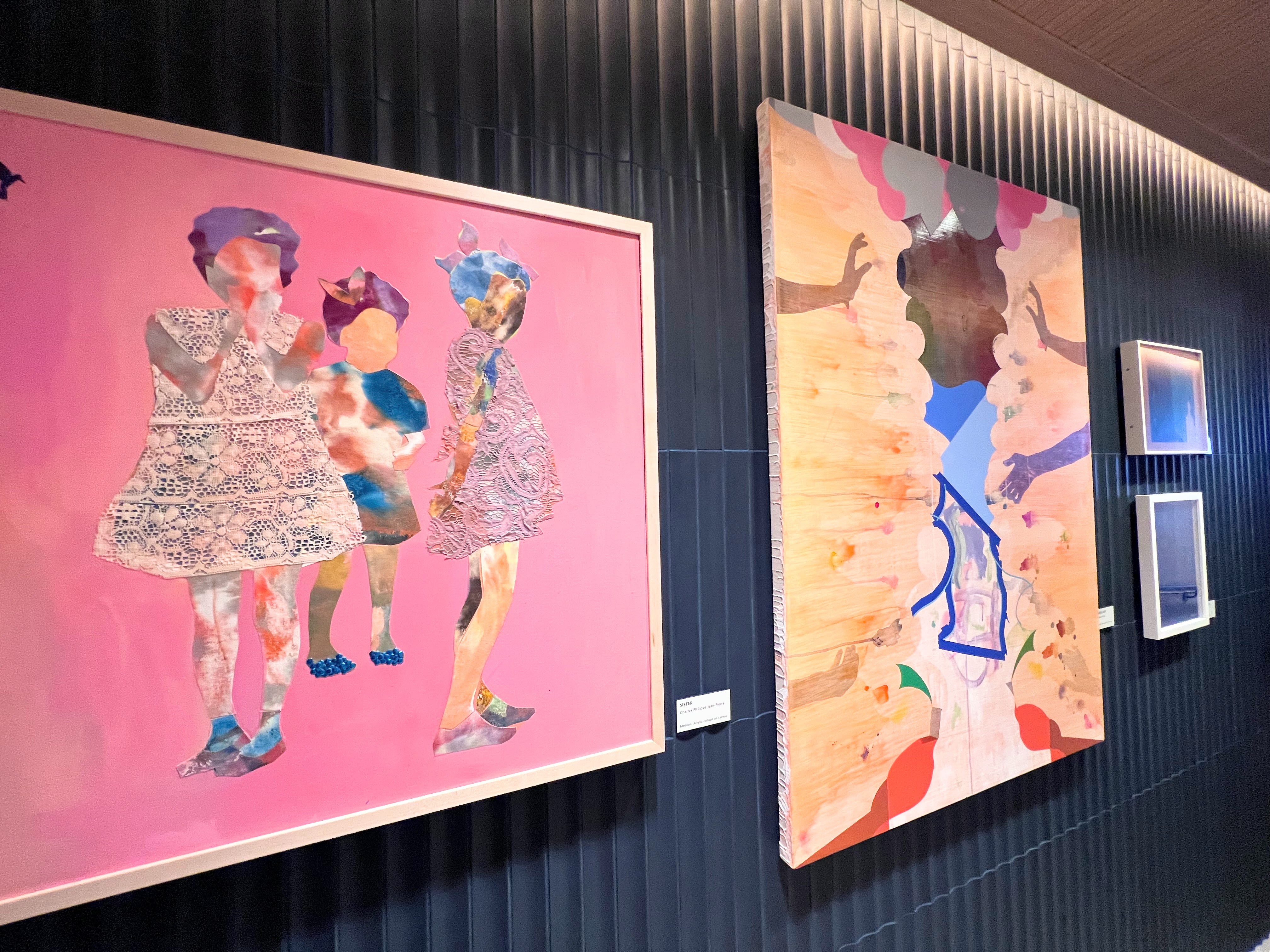 Artwork at Capital One Lounge IAD