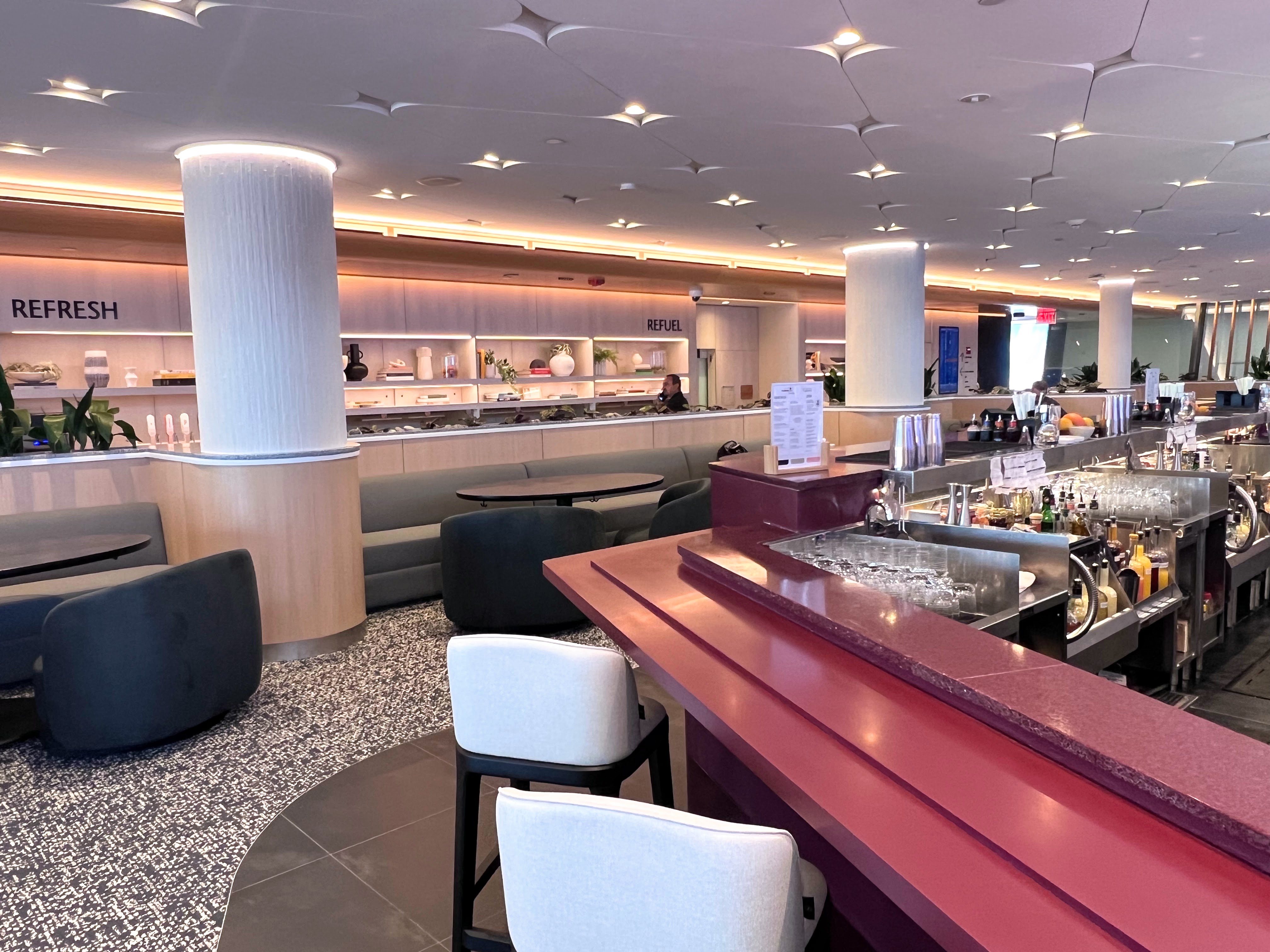 Capital One Lounge at Washington Dulles International Airport